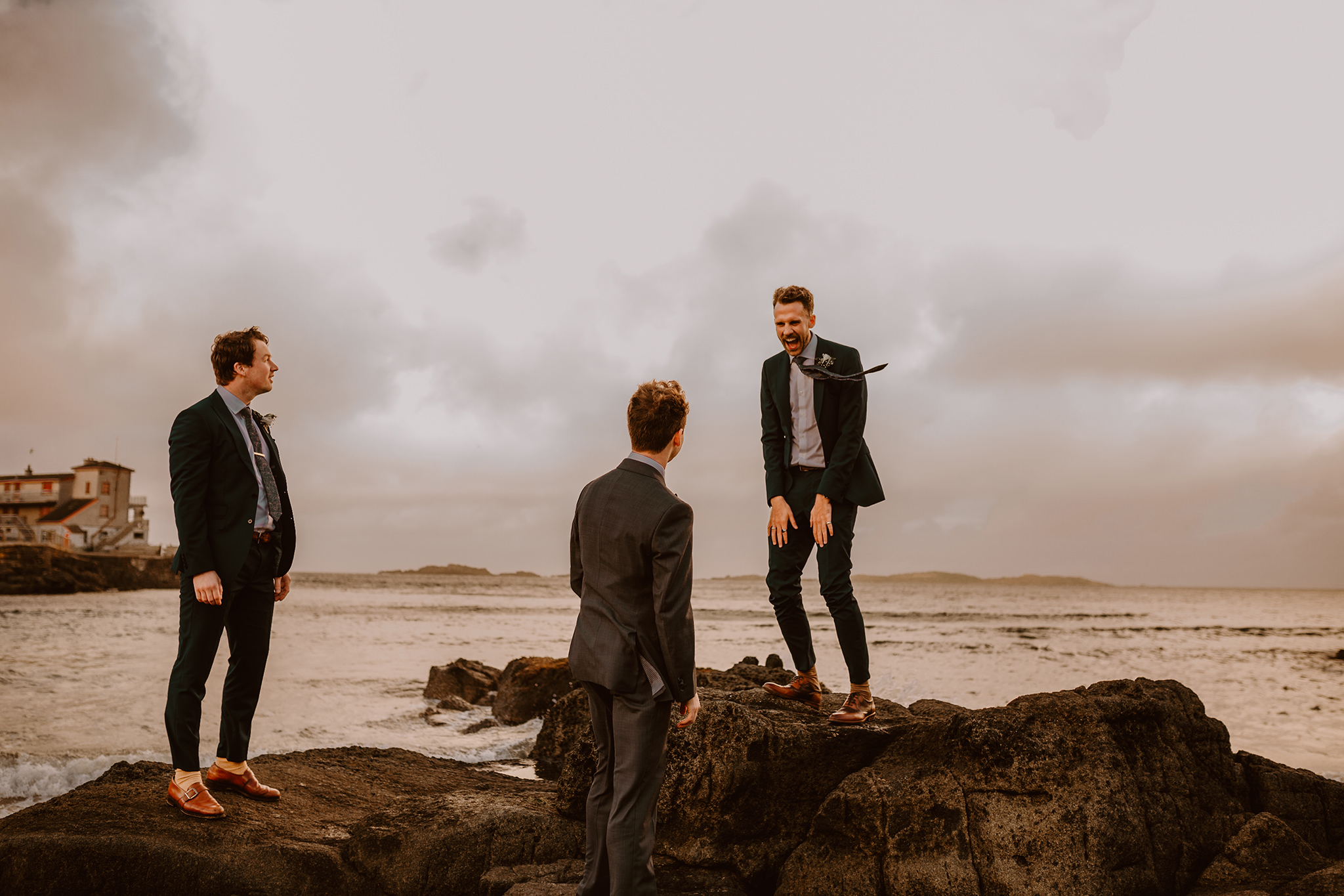 arcadia portrush wedding fun relaxed alternative wedding photographers Northern Ireland