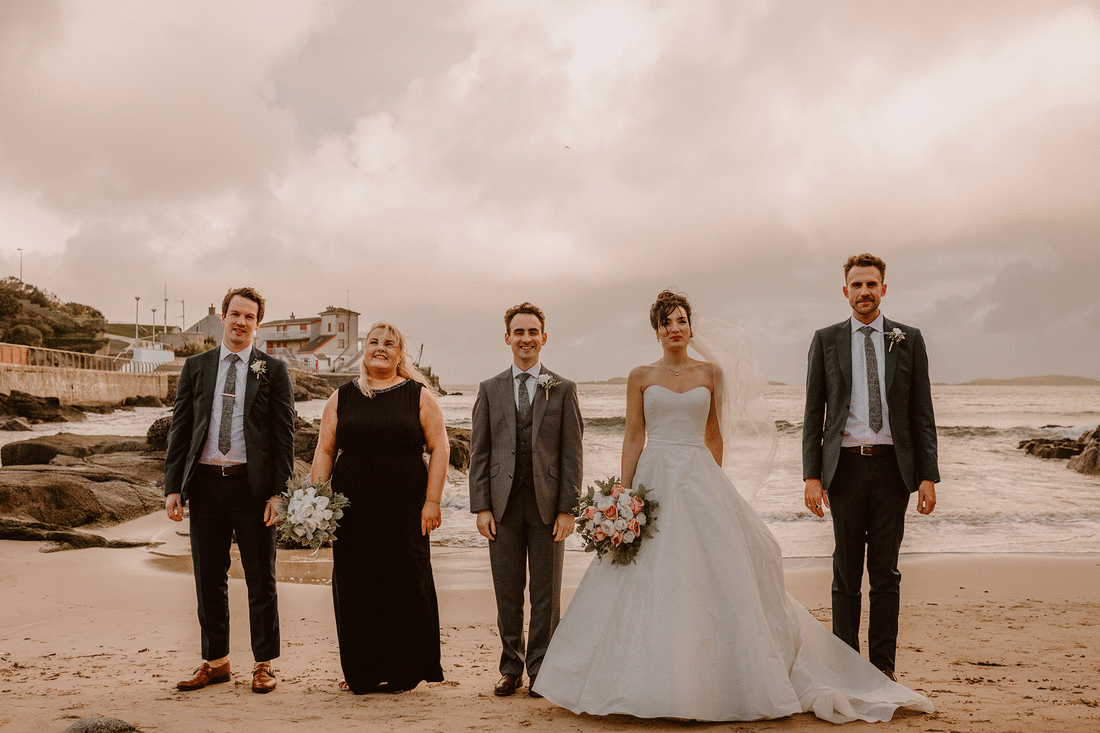arcadia portrush wedding fun relaxed alternative wedding photographers Northern Ireland