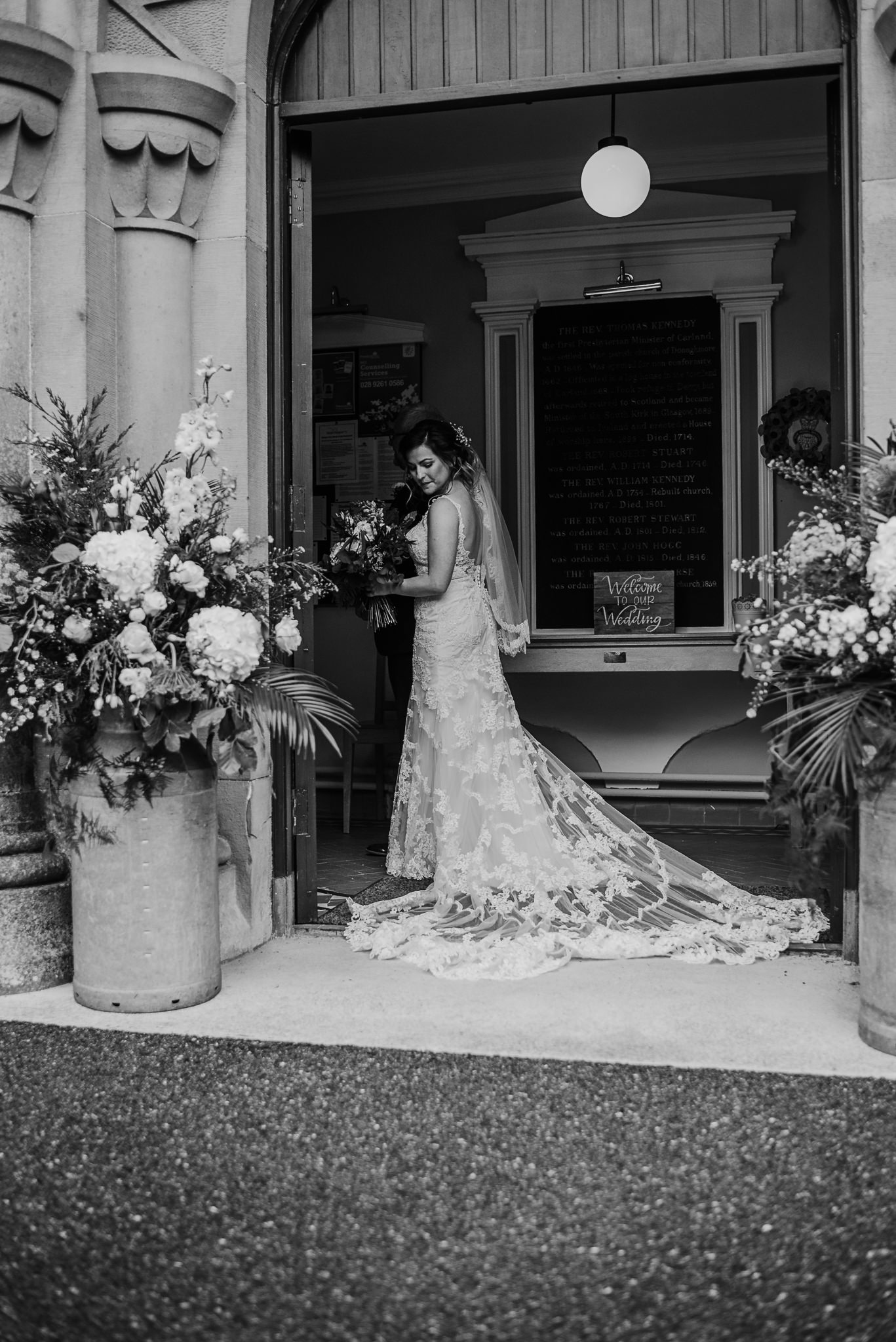  bride emotional before ceremony Northern Ireland Wedding Photographers 