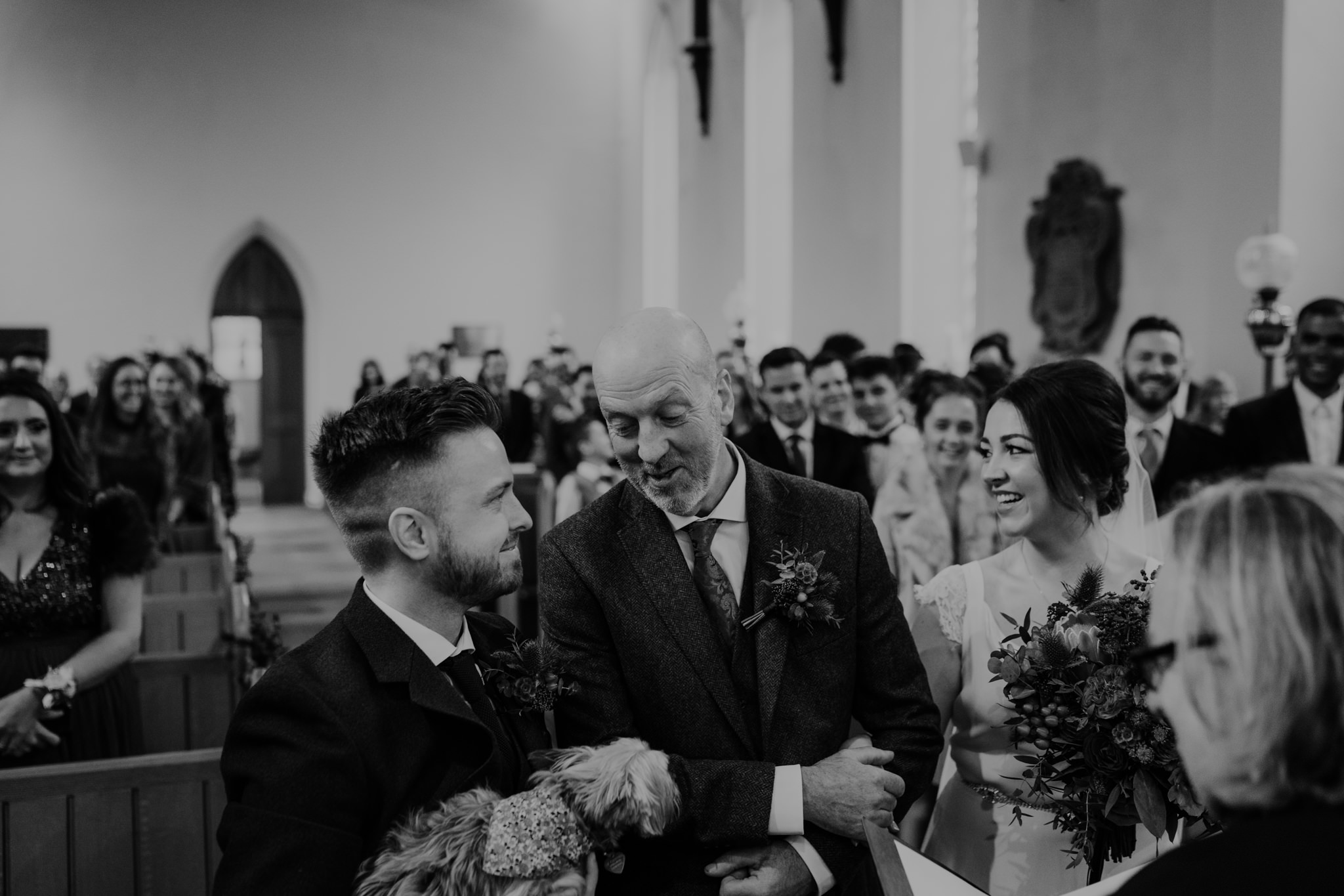 father of the bride and groom ceremony