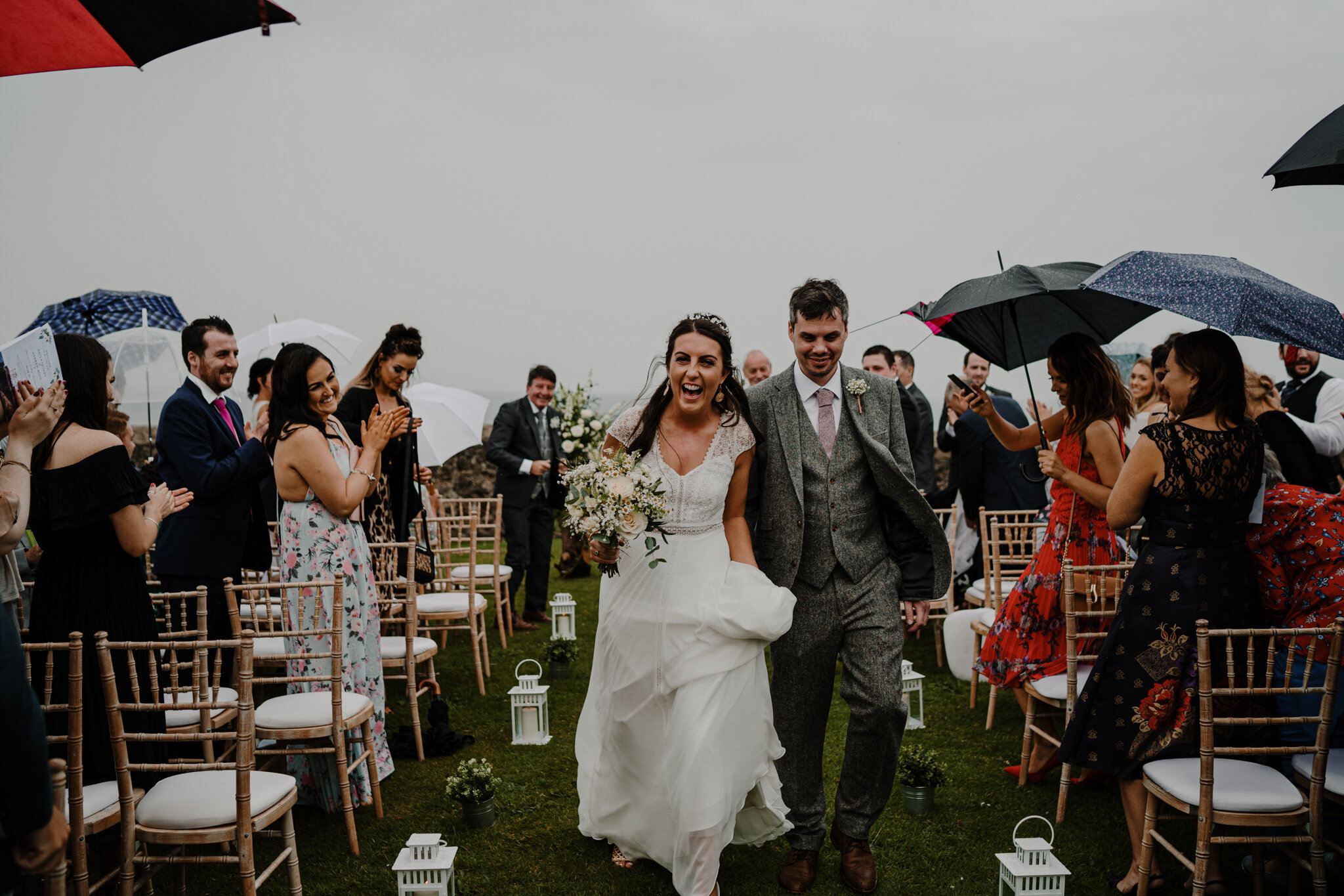 humanist wedding ceremony outdoors portstewart