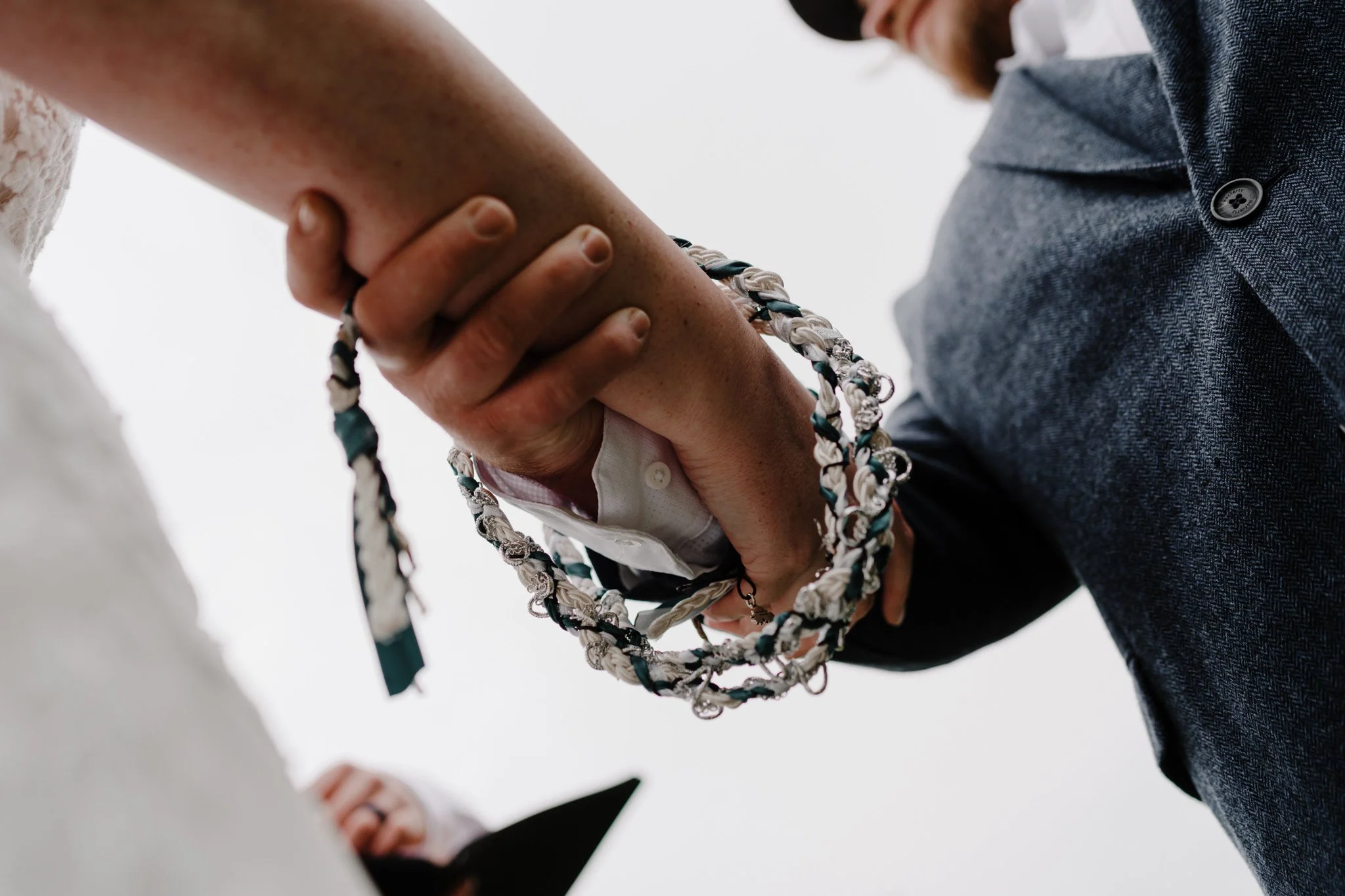 irish handfasting cords elopement northern ireland