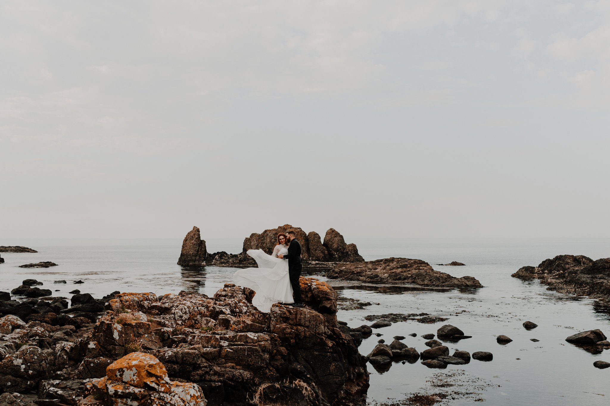 epic northern ireland elopement