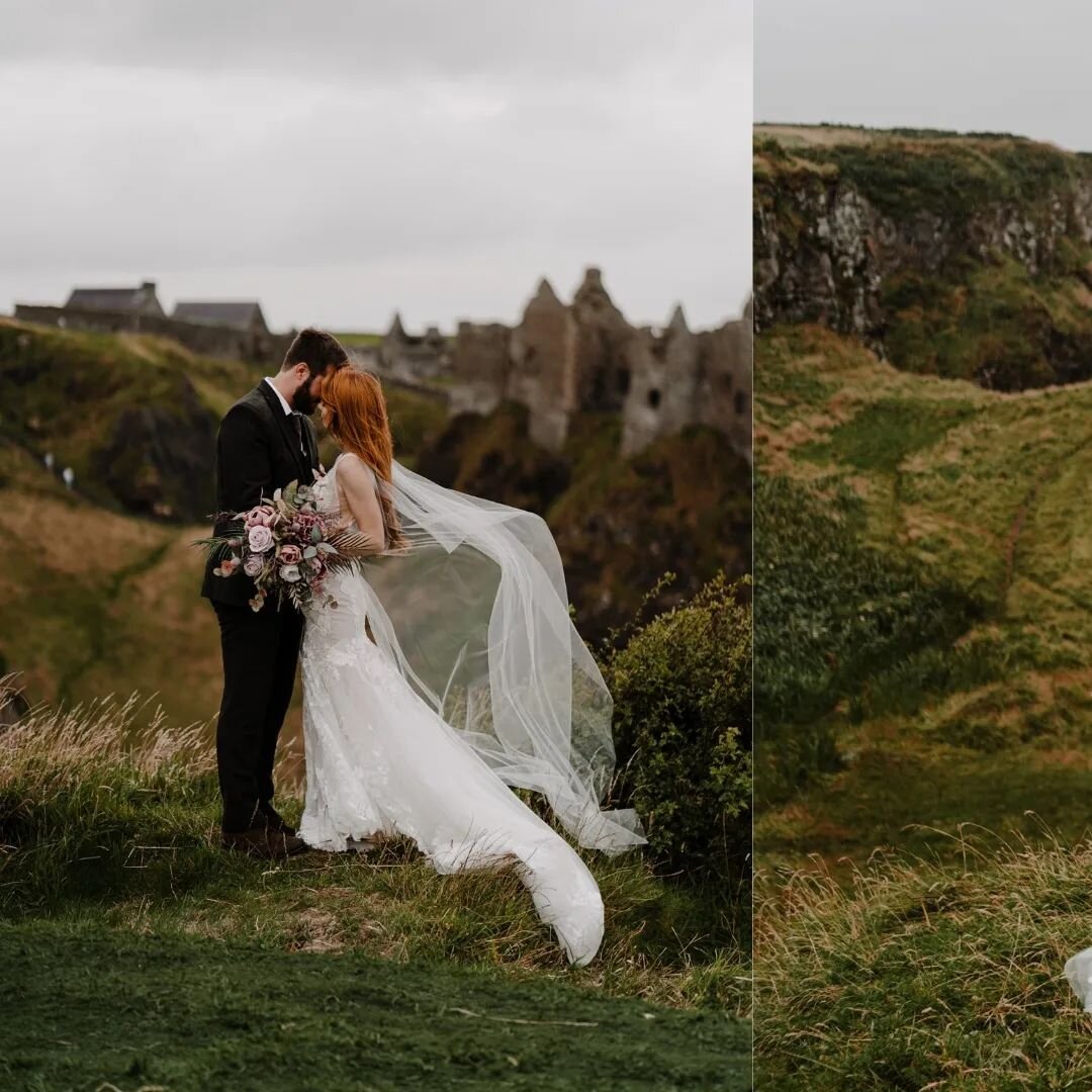 Imagine getting ready in a rustic cottage set in the grounds of an old monestry
.
Imagine saying I do on the cliff edges over looking an iconic castle ruin
.
Imagine sneaking off for a bespoke picnic hidden in a cave
.
Imagine exploring the rugged lu