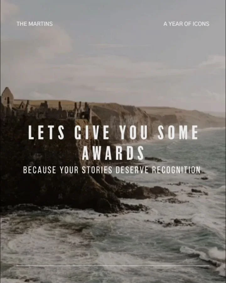 No 2025 roundup.
No perfectly curated 9 grid.
No trying to decide which moments were more worthy than others.

This year gets an awards ceremony.
Because these were not highlights.
They were full on stories.
Chaotic, tender, unhinged, emotional, cine