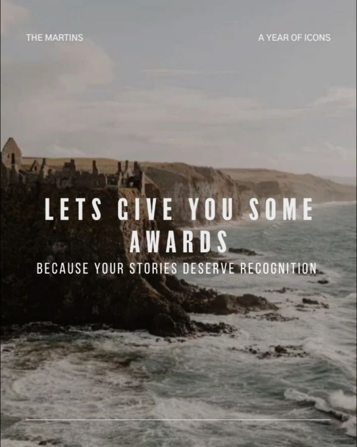 No 2025 roundup.
No perfectly curated 9 grid.
No trying to decide which moments were more worthy than others.

This year gets an awards ceremony.
Because these were not highlights.
They were full on stories.
Chaotic, tender, unhinged, emotional, cine