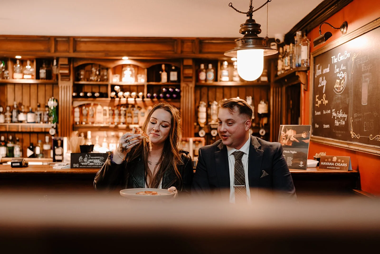 elopement activities pizza and guiness pub ireland