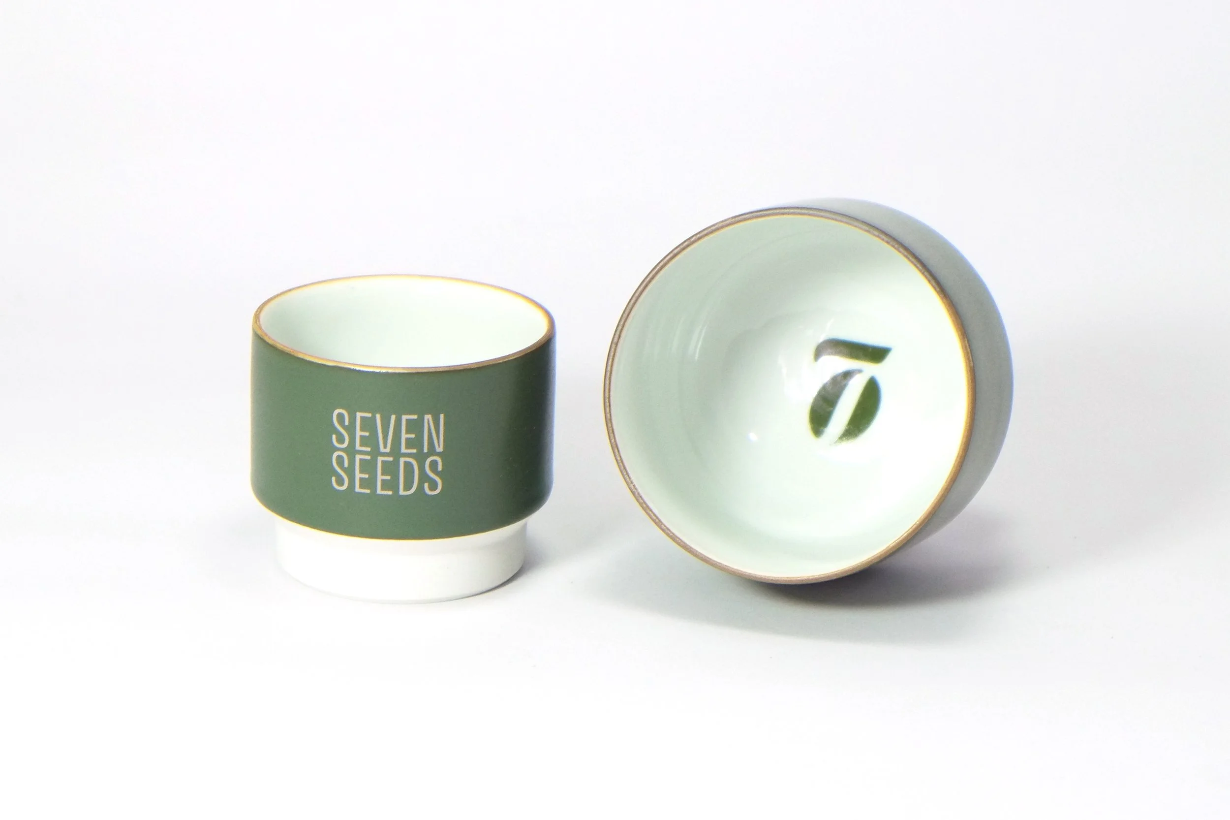 Coffee cups for Seven Seeds Coffee, Saudi Arabia