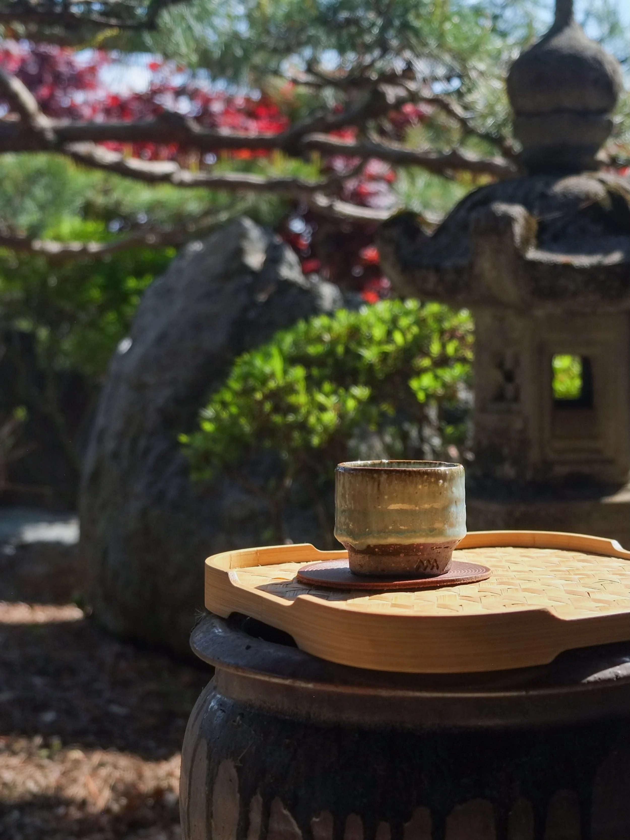 Meet our Iga-yaki Hydrangea cup, a true testament to the art of traditional Japanese pottery. Hand-thrown on the potter&rsquo;s wheel in Iga Prefecture, each piece tells its own story.

The interaction between the smoke and dancing flames creates a u