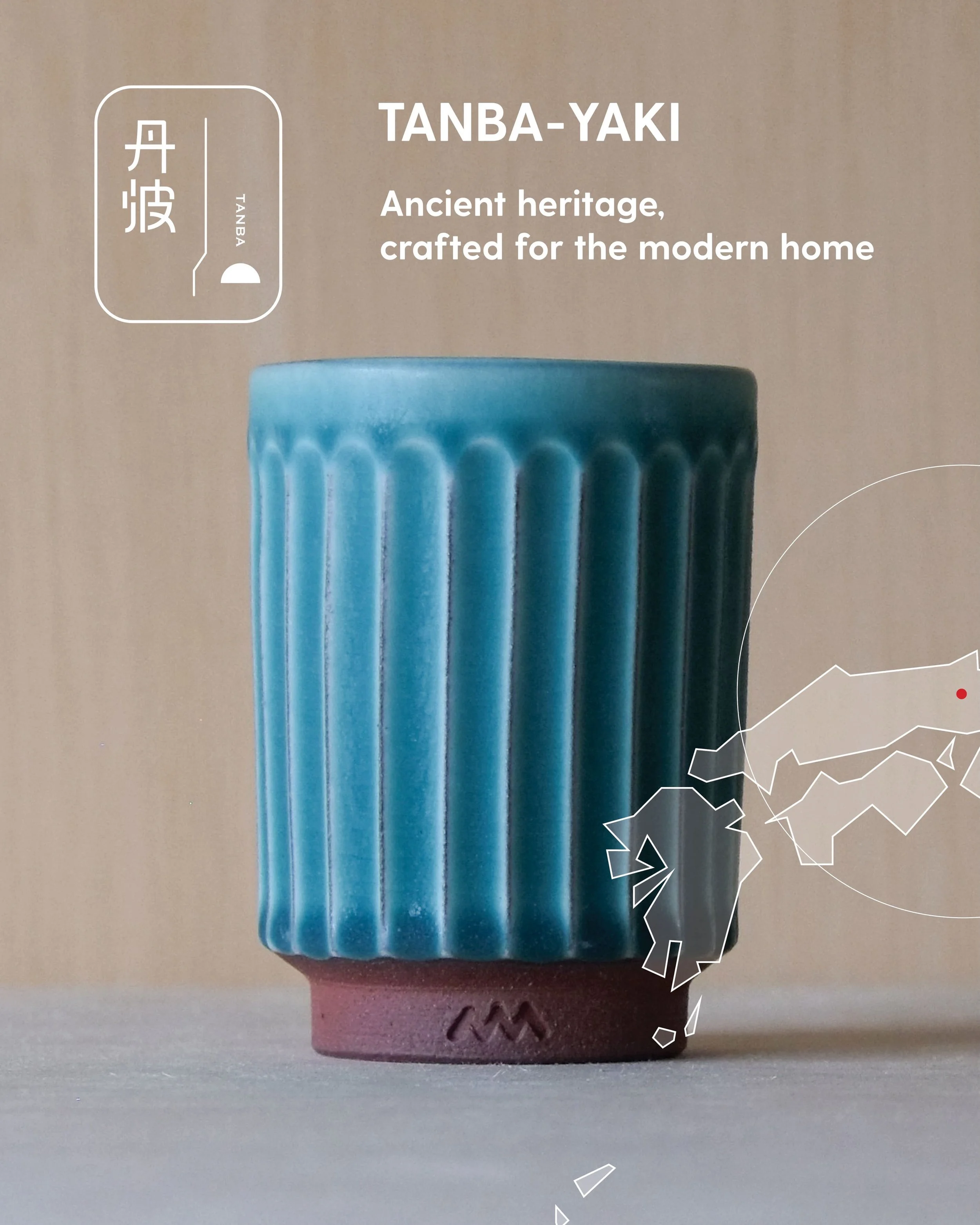 Hailing from the quiet hills of Hyogo Prefecture, Tanba-yaki (or Tamba-sueyoshi) is recognized as one of Japan's storied "Six Ancient Kilns," with a heritage stretching back nearly a thousand years to the late Heian period.

Historically, l