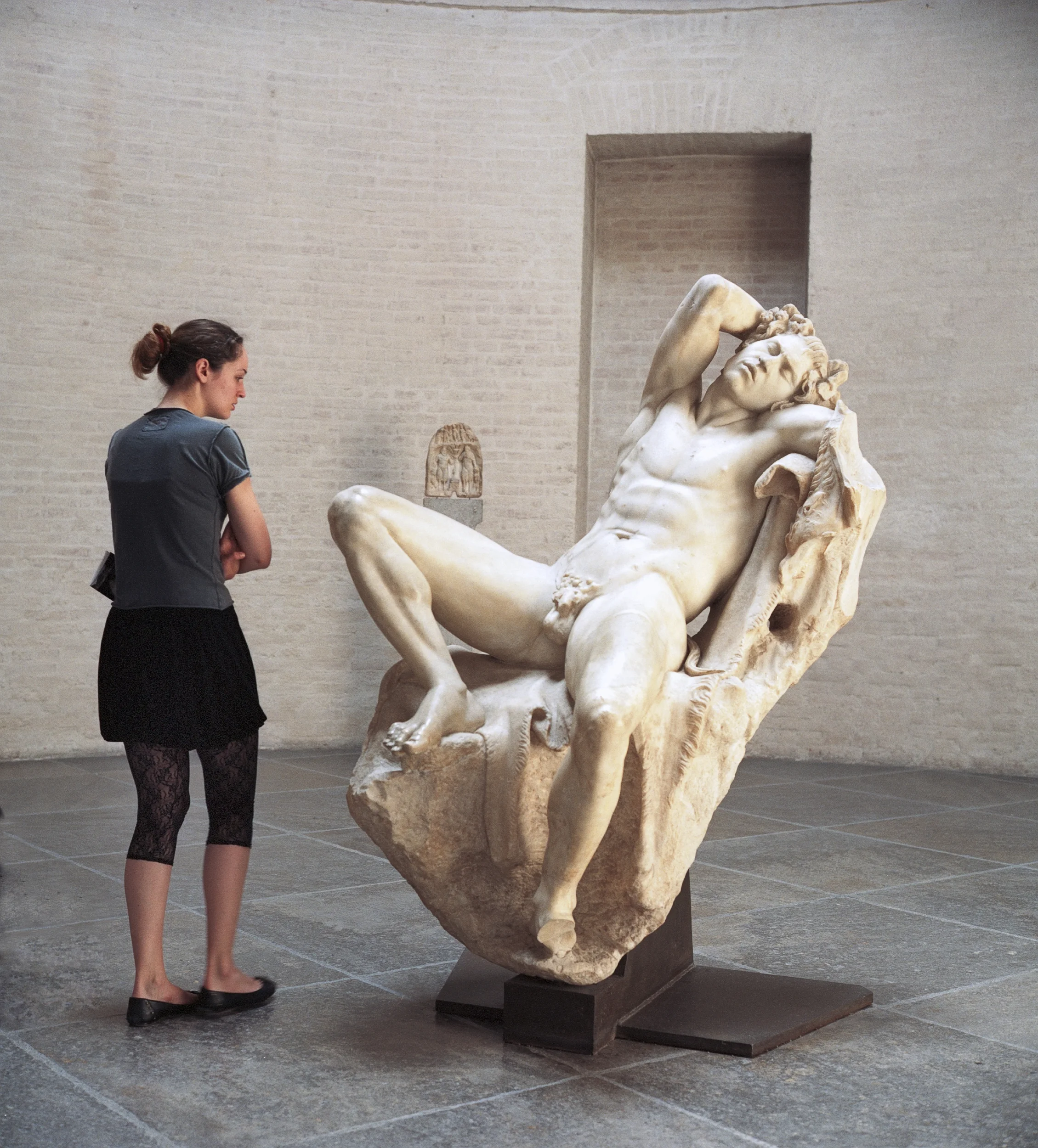   Glyptothek, München, Barberinischer Faun 