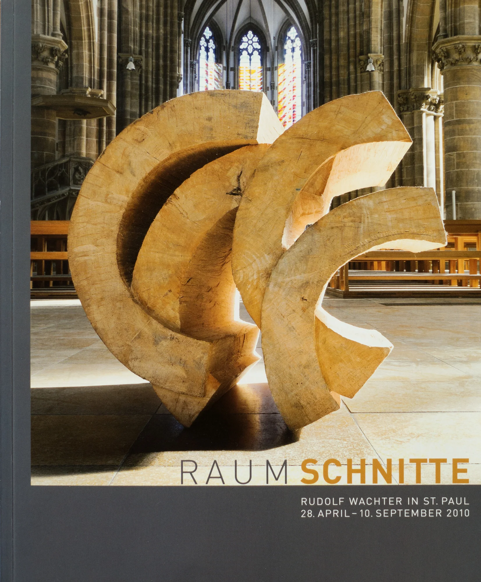 Rudolf Wachter: Raumschnitte, Katalog