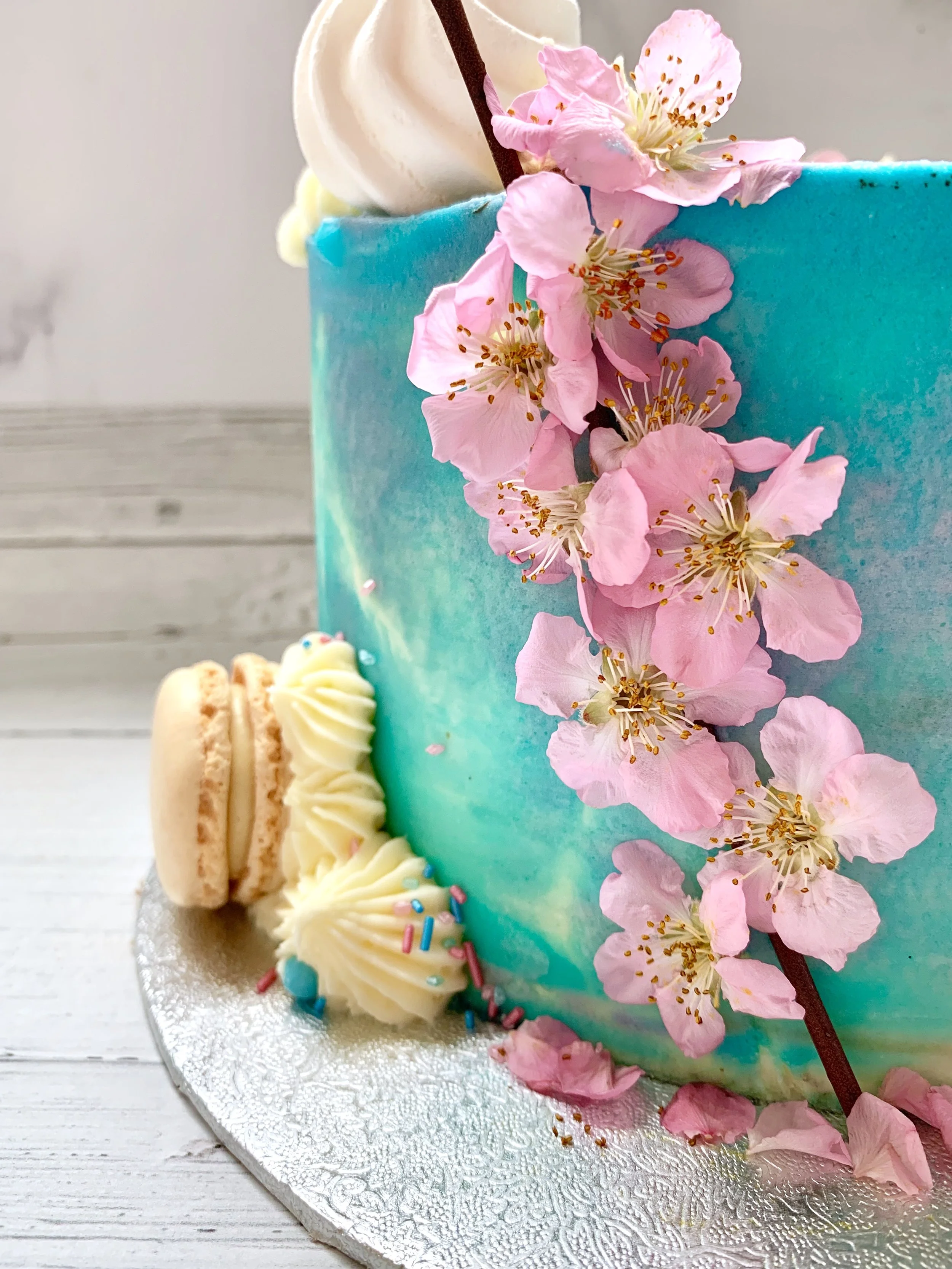 Cherry Blossom Cake — EatWithArli