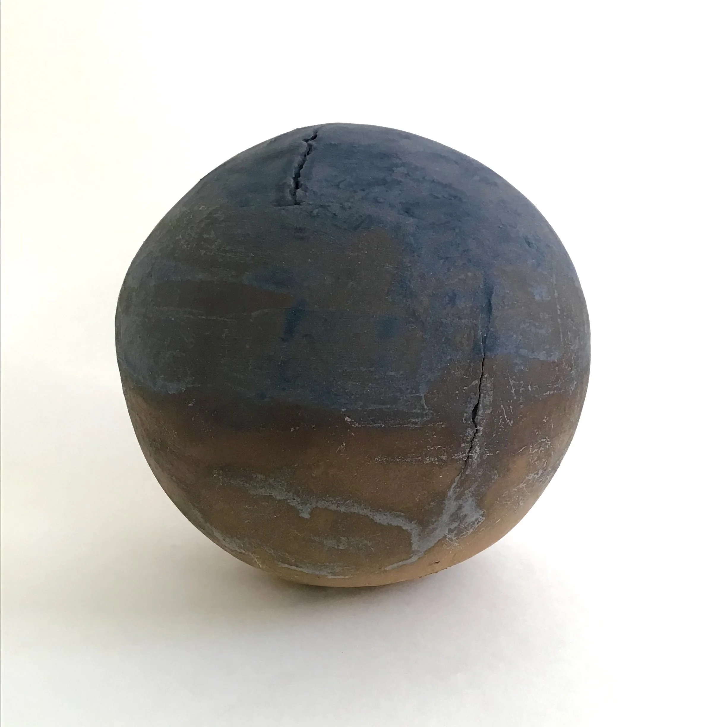   Untitled (Atmospheric Terrain)   2025  stoneware, oxide washes 