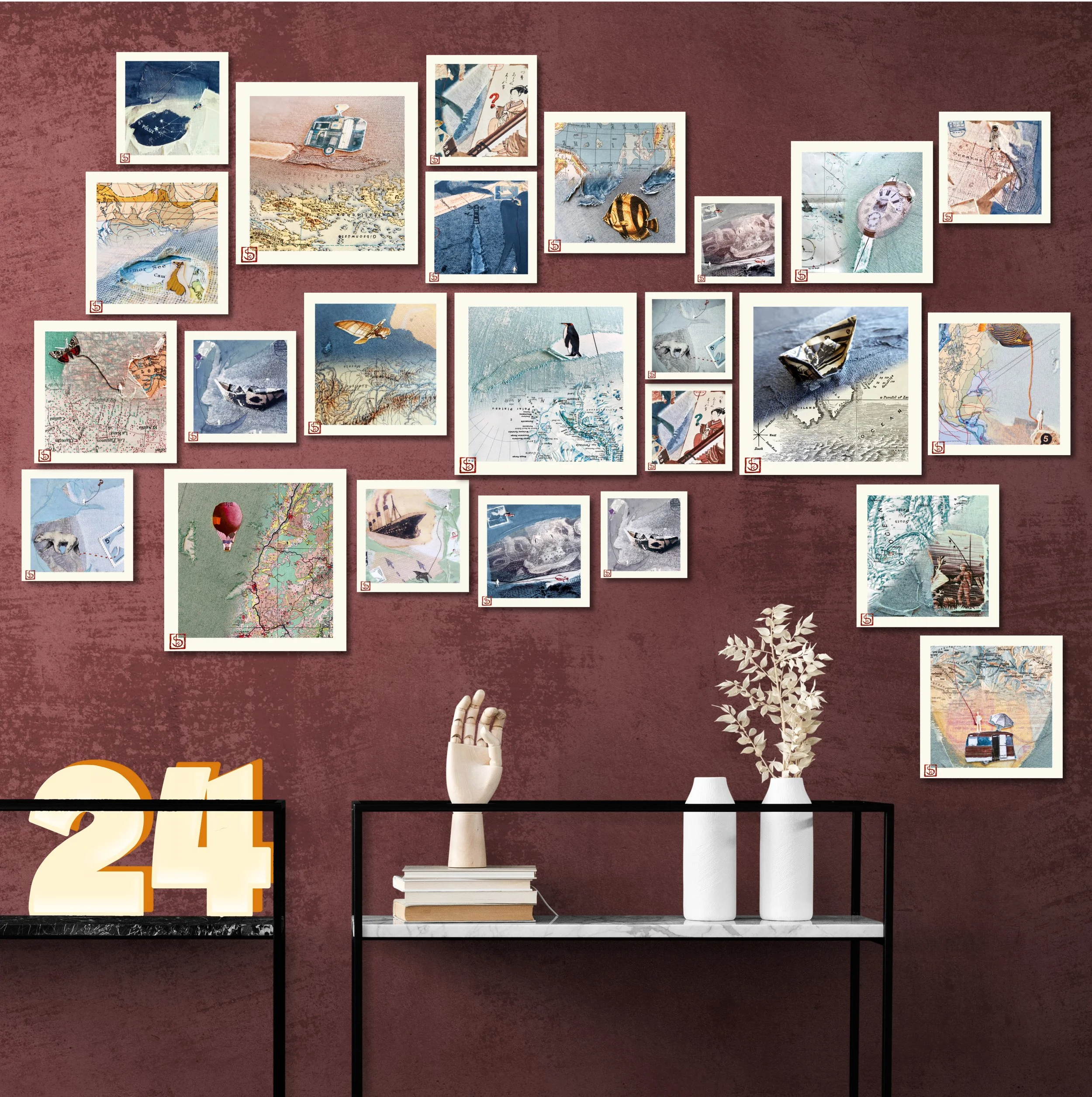 Mein Adventkalender mit den neuesten Fine Art Prints