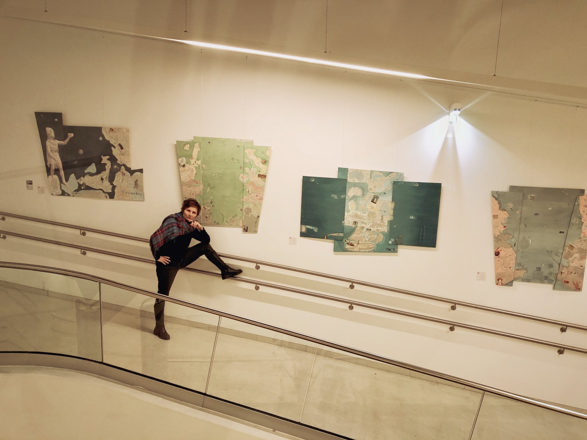 4 of my SEAmaps are on display from feb.15th to march 11th in the Winter Gallery in St. Pölten.