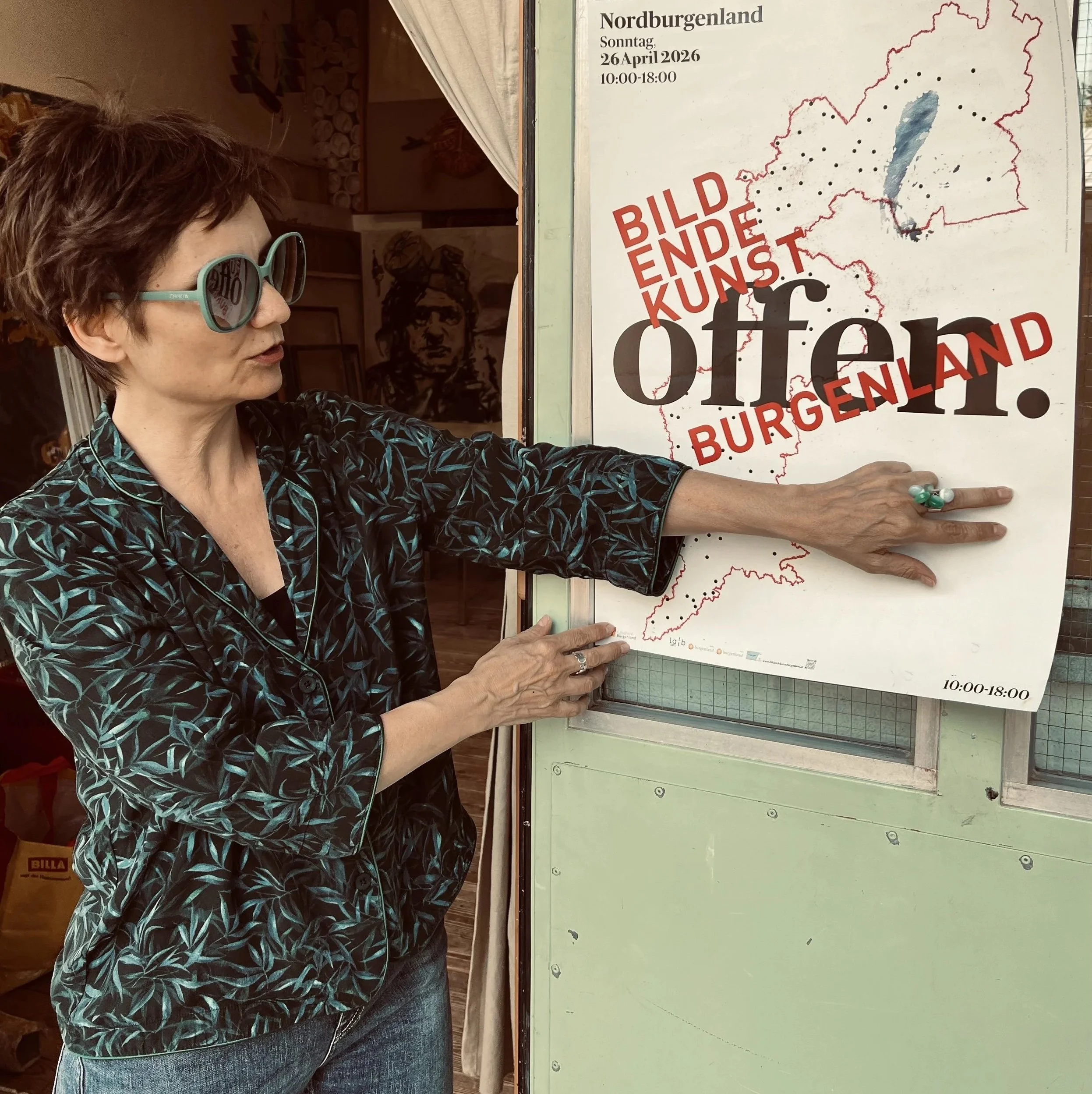 Open Studio on April 26, 2025 at Friedrichshof, Burgenland