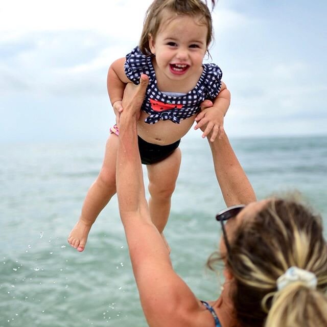 Beach bummin with my girl! 🥰 #liveinthesunshine #grateful