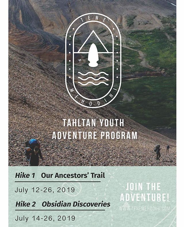 Friends 👋 we’re getting pumped up for this years Tene Mehodihi hikes!
If you’re looking for your summer adventure, here it is! Backpacking. Rugged wilderness. Cool people. Great food. Campfires. Learning. Good times. Got it covered!
Put it in the calendar 🤘🗓. #tenemehodihi #justdoit #adventureisoutthere #explorenorthernbc #tahltan #likeforlike #ad #explorecanada #explorebc #neature #naturelovers #hikebc #youthhike #wildernessculture #dontthinkjustdo #getfiredup #woohoo #yeehaw #hikingboots #hikingbc #edziza #tahltanterritory