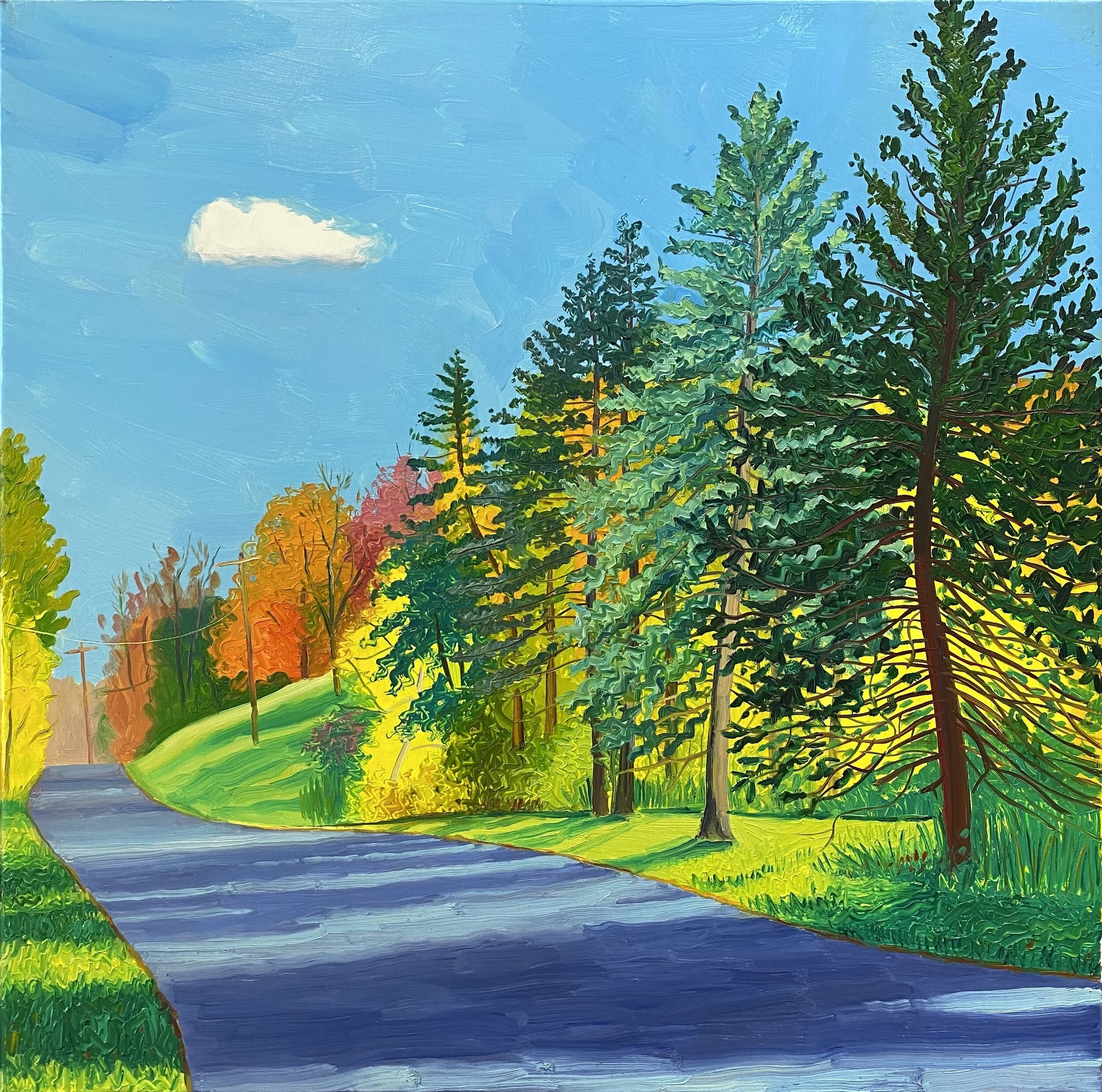 A Road in Fall