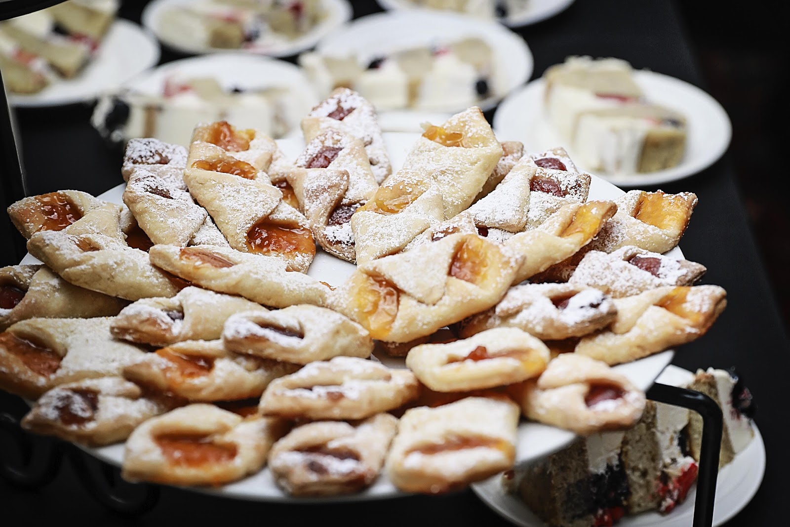 Raspberry, prune, and apricot filled Kolacky Photo by: Alicia’s Photography