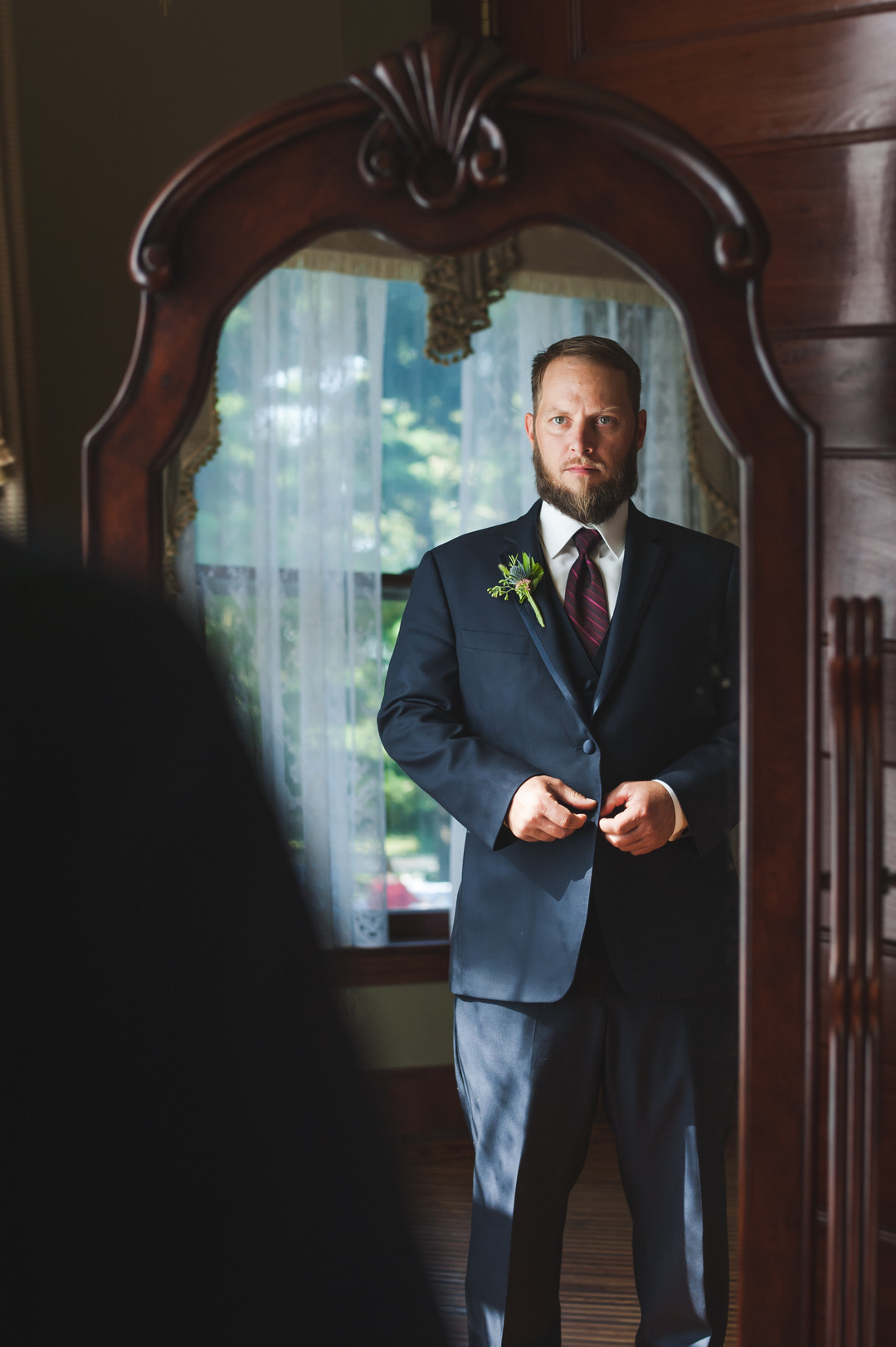 Black Groom Suit Chicago Wedding Elite Photography