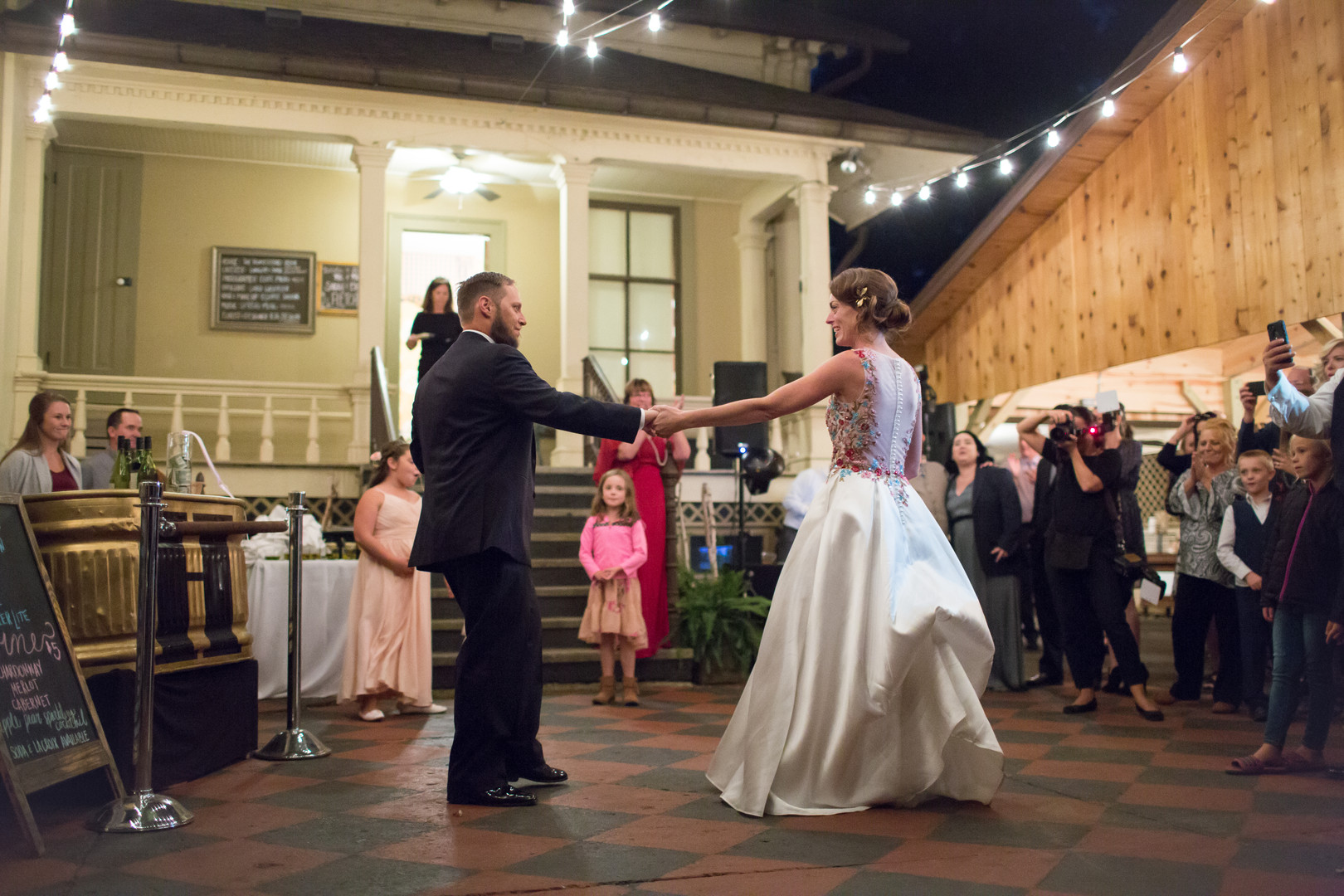 Bride and Groom First Dance Chicago Wedding Elite Photography