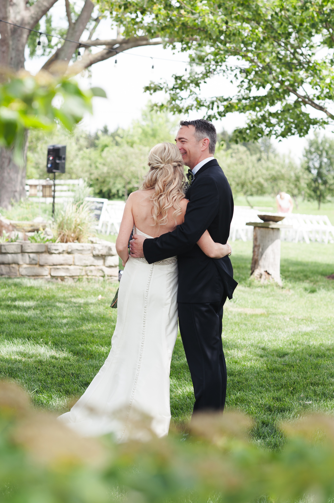 Simple Elegant Bridal Gown Chicago Wedding Elite Photo