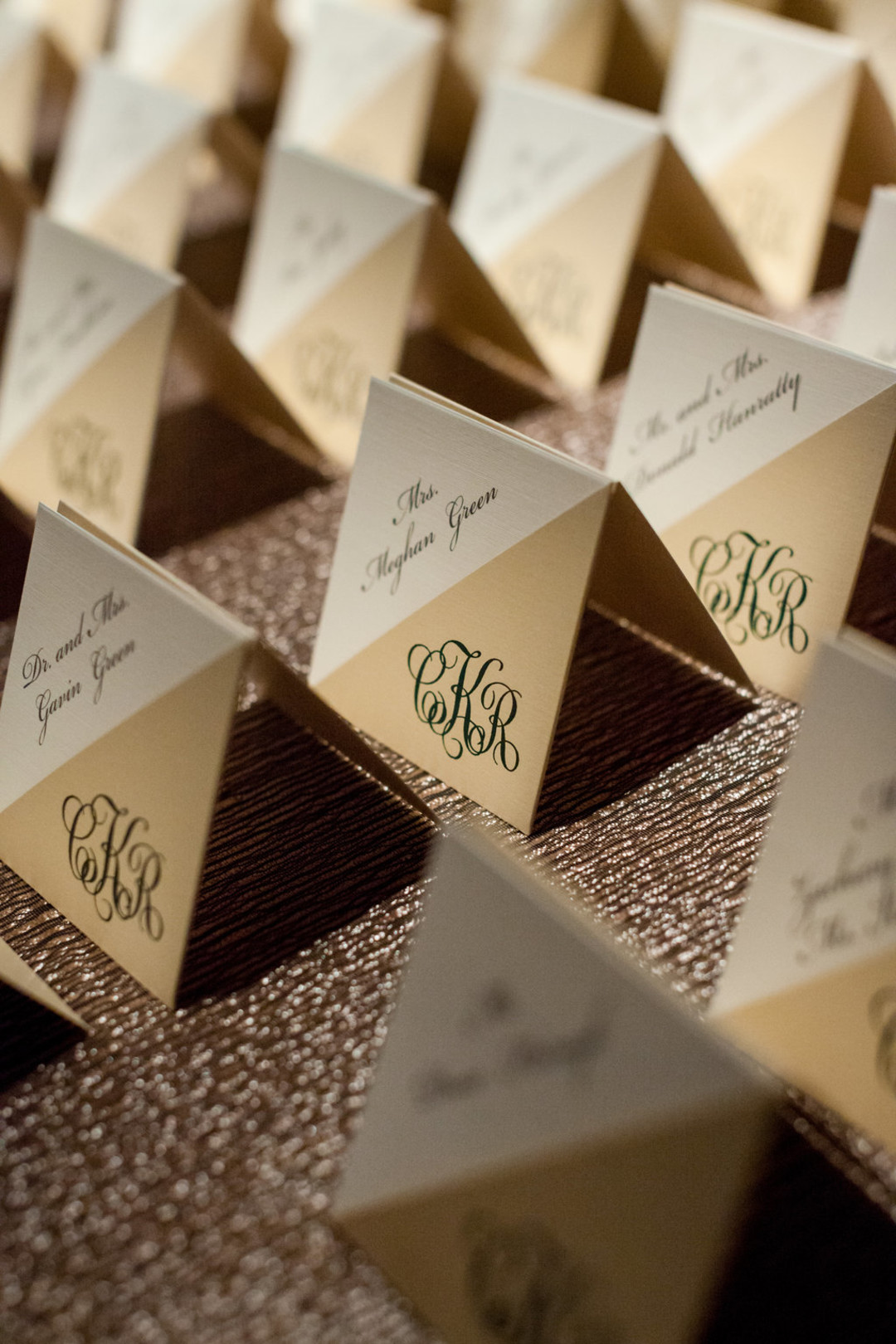 Wedding Place Cards The Standard Room Chicago Wedding Julia Franzosa Photography