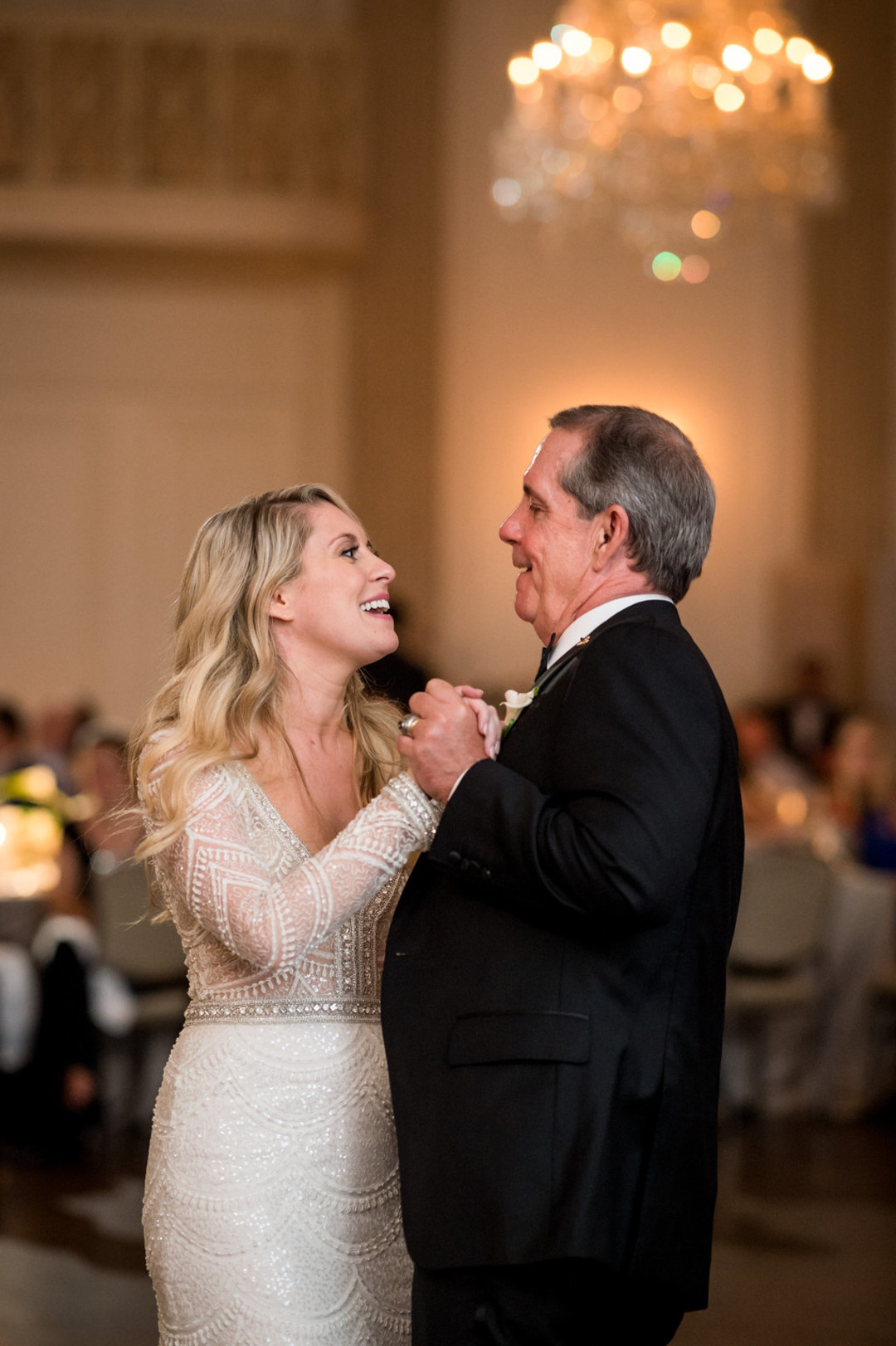 Father Daughter Dance The Standard Room Chicago Wedding Julia Franzosa Photography