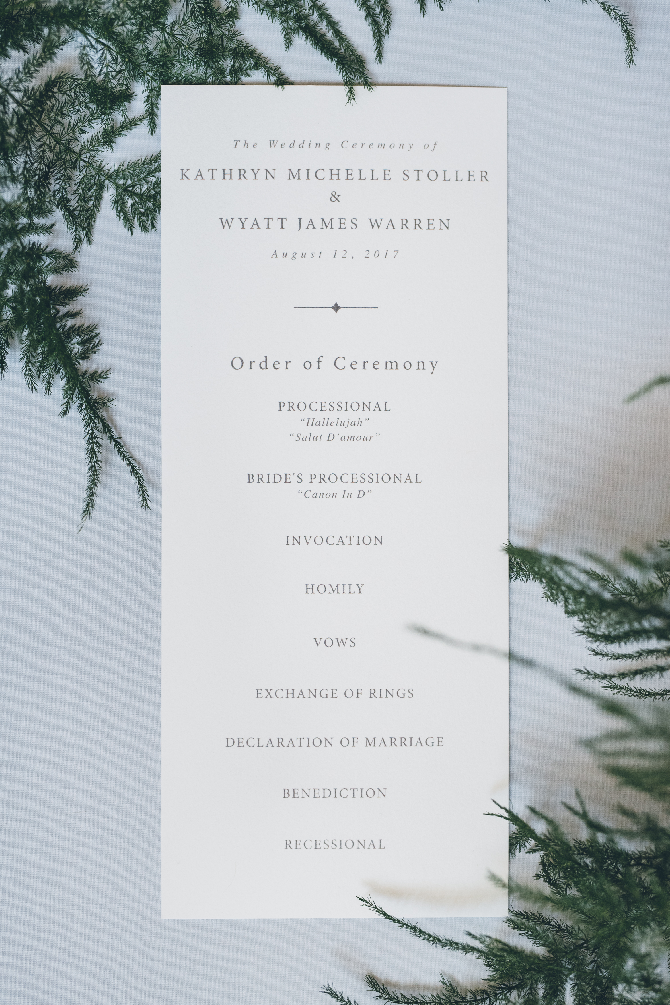 Greenery Wedding Invitation Chicago Wedding Ed and Aileen Photography