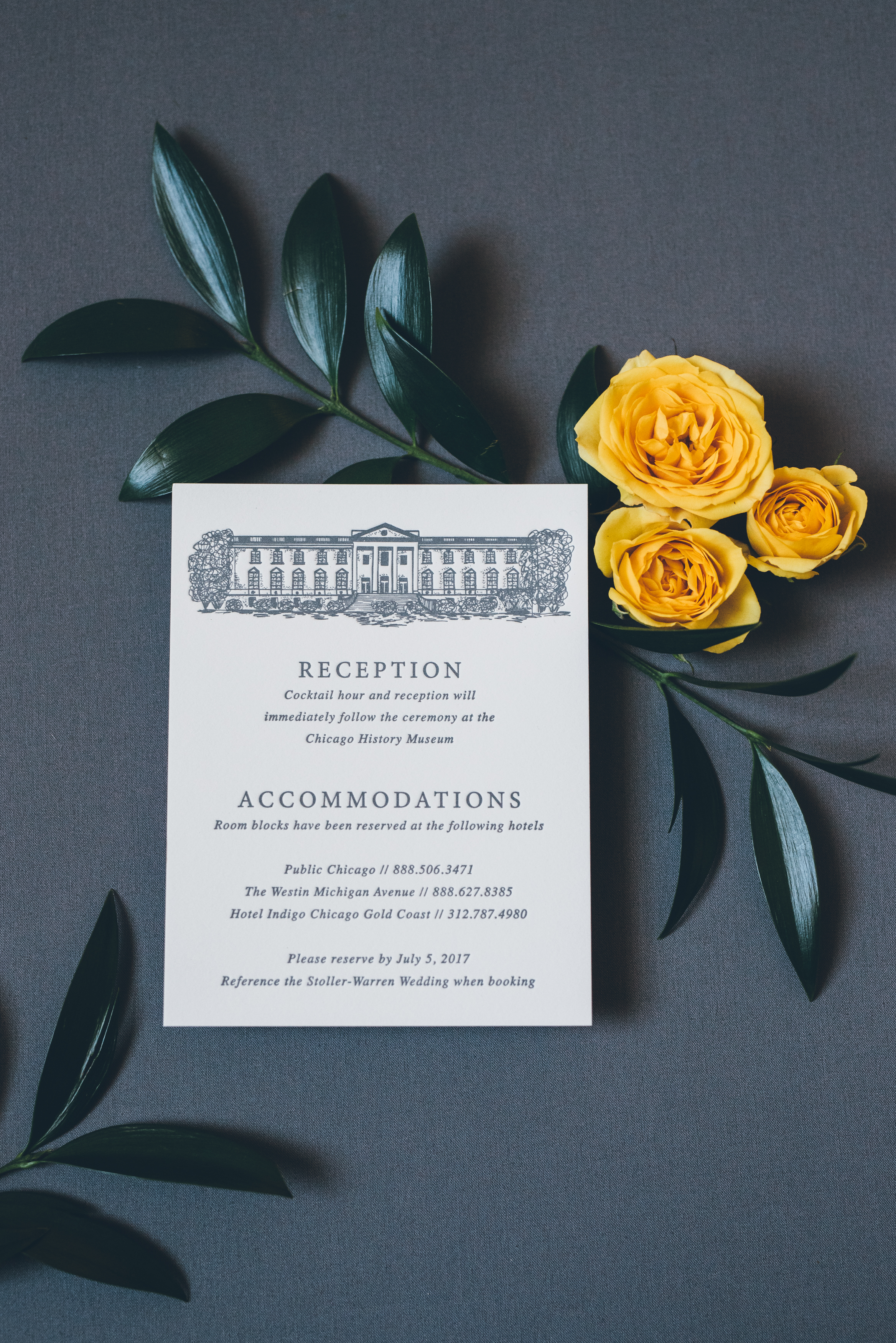 Greenery Wedding Invitations Chicago Wedding Ed and Aileen Photography