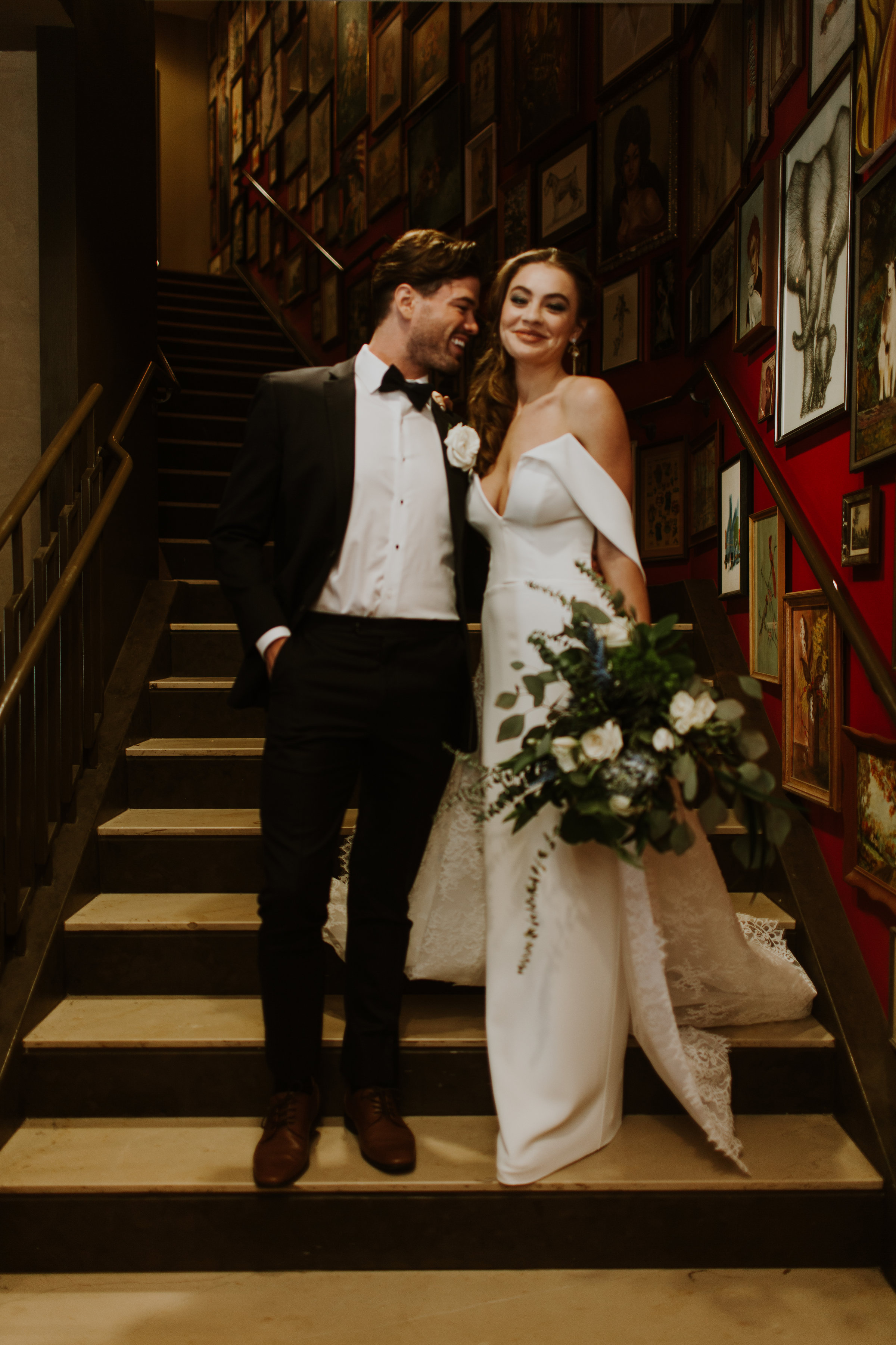 Bride and Groom Chicago Wedding Gabrielle Daylor Photography