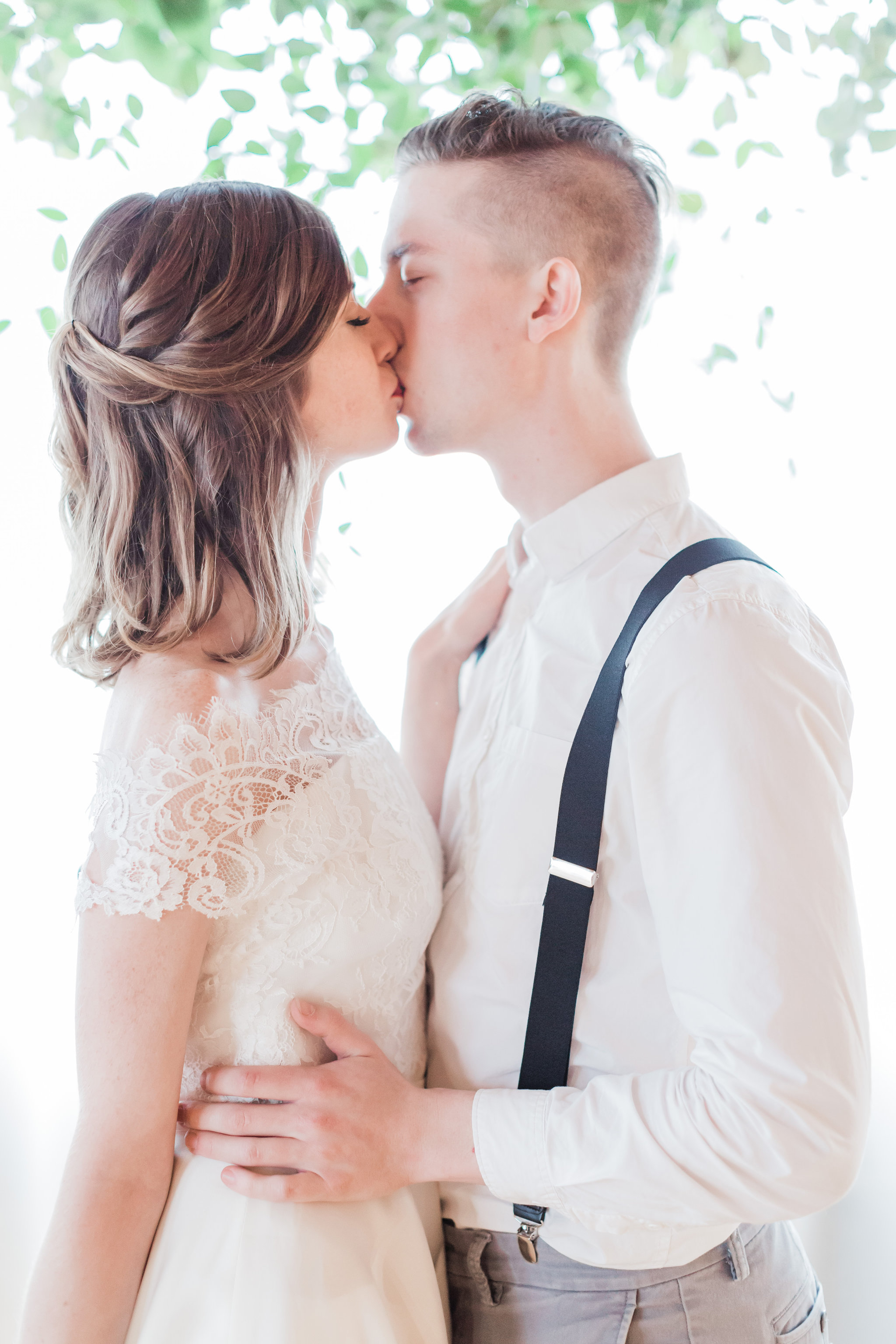St. Patrick’s Day inspired styled shoot at the Bridgeport Art Center, Chicago - planned by Once Upon a Wedding and captured by Tiffaney Childs. See more creative wedding ideas at CHItheeWED.com!
