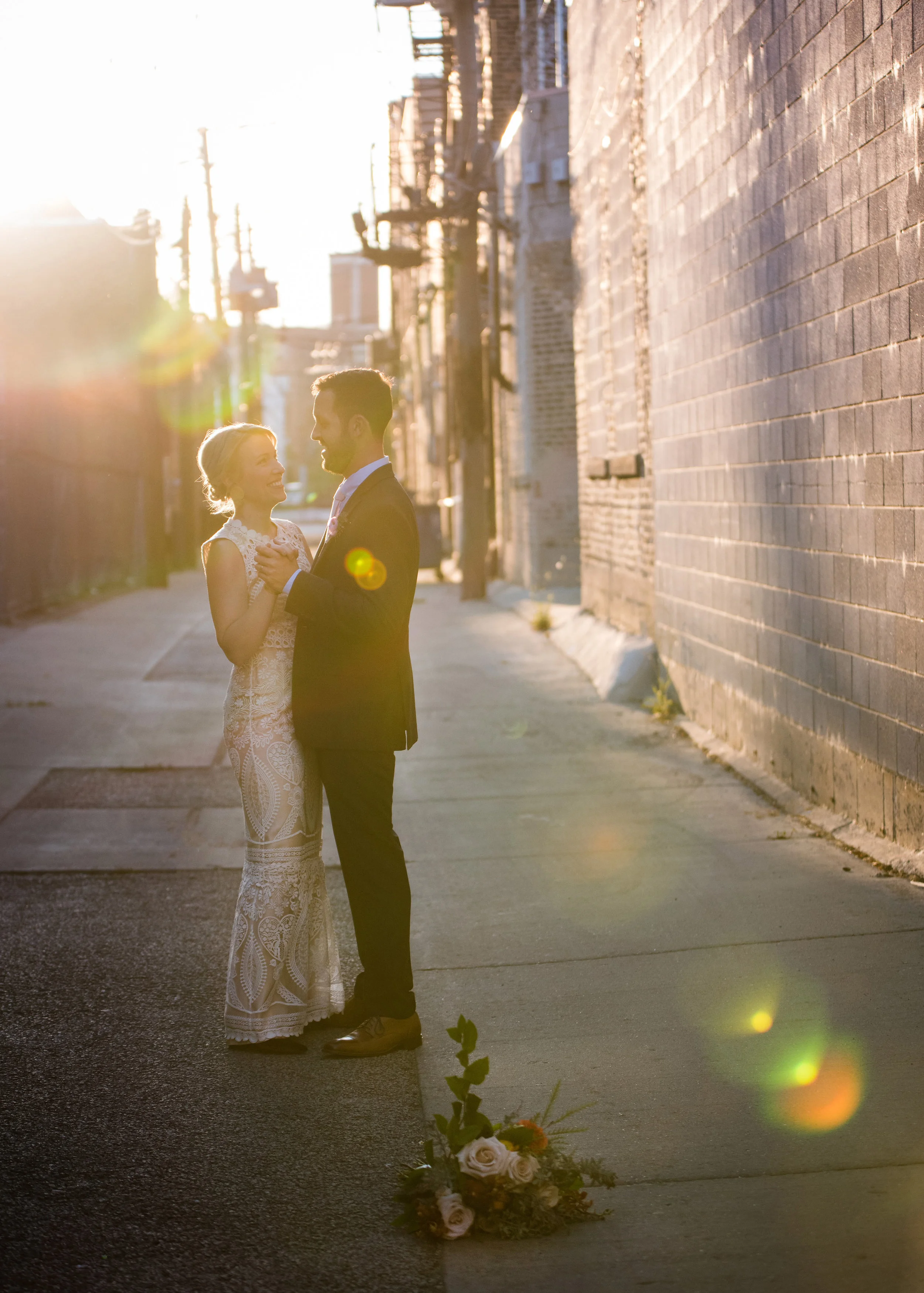 Traditional, yet creative West Loop Chicago wedding captured by Inspired Eye Photography. See more creative wedding ideas at CHItheeWED.com!