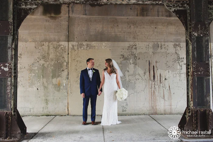 Sweet and intimate Evanston outdoor wedding captured by Michael Rastall Photography. See more wedding ideas at CHItheeWED.com!