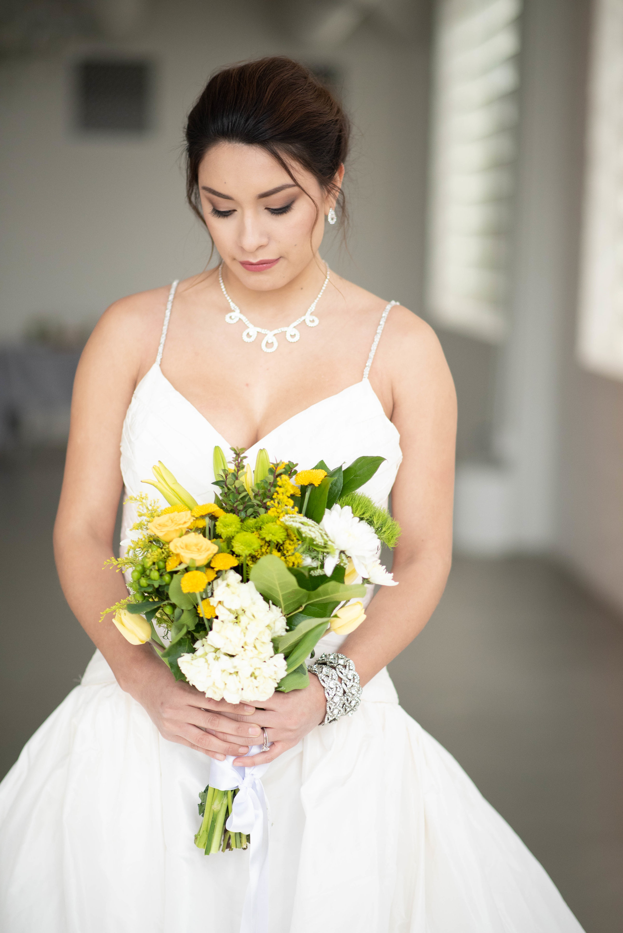 Mustard, Honey, &amp; Hexagons Minimalistic Styled Shoot captured by Chante Burt Photography. Visit CHItheeWED.com for more wedding ideas!