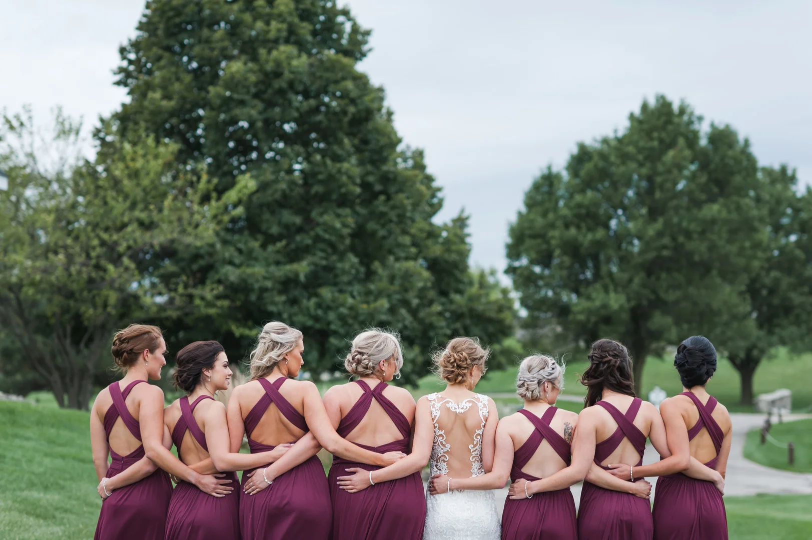 Elegant ballroom wedding with deep reds and silver accents at the White Eagle Golf Club in Naperville, IL captured by Elite Photo. Find more unique wedding ideas at CHItheeWED.com!