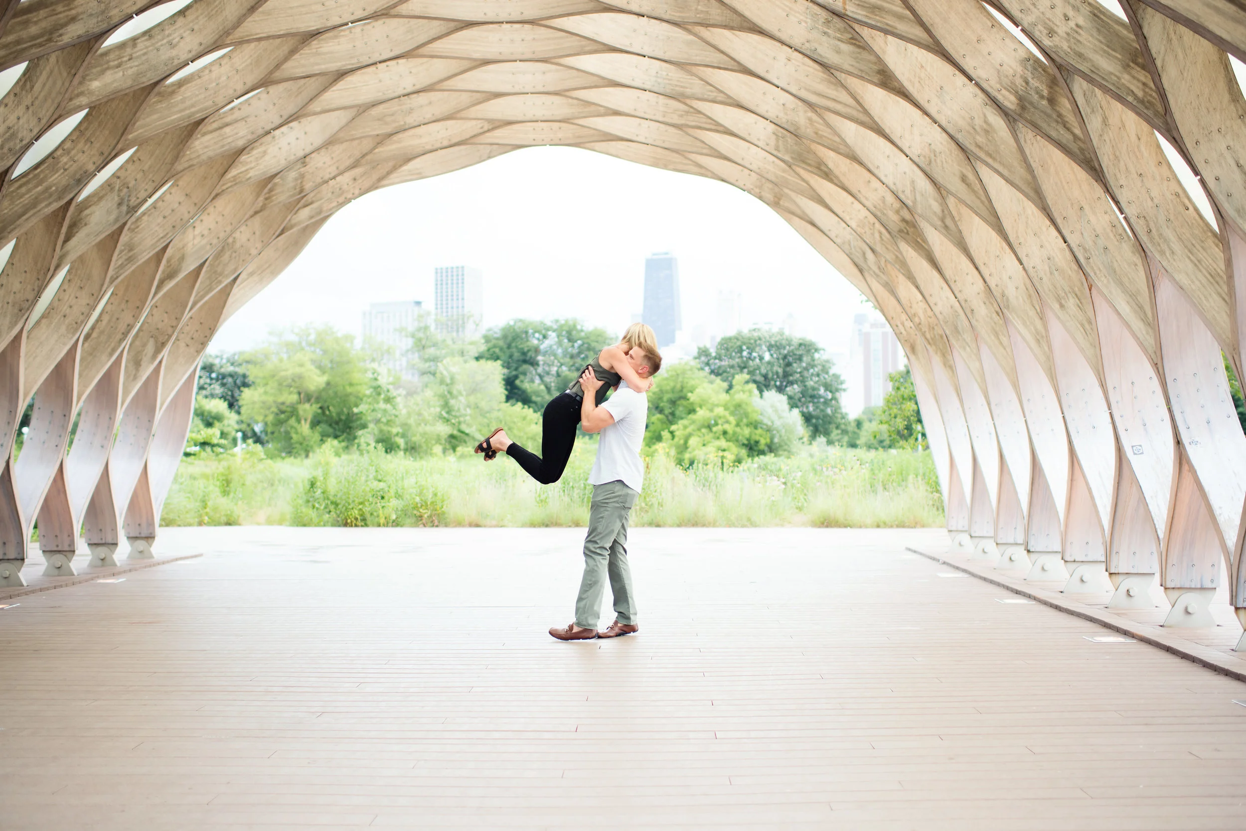 Surprise Chicago wedding proposal in Lincoln Park Zoo captured by Melina Morales Photography. See more wedding engagement and proposal ideas at CHItheeWED.com!