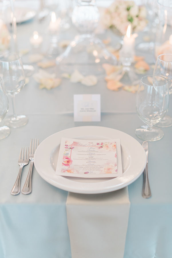 Springtime Elegance wedding styled shoot with pastel wedding colors at the Galleria Marchetti. See more spring wedding ideas at CHItheeWED.com!