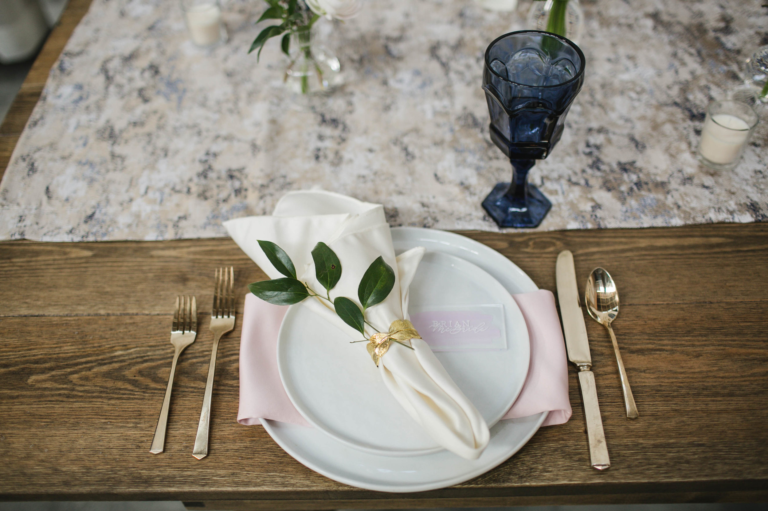 Romantic wedding styled shoot at Chicago’s newest wedding venue, Fairlie, captured by Michelle Cox Photography. See more wedding ideas at CHItheeWED.com!
