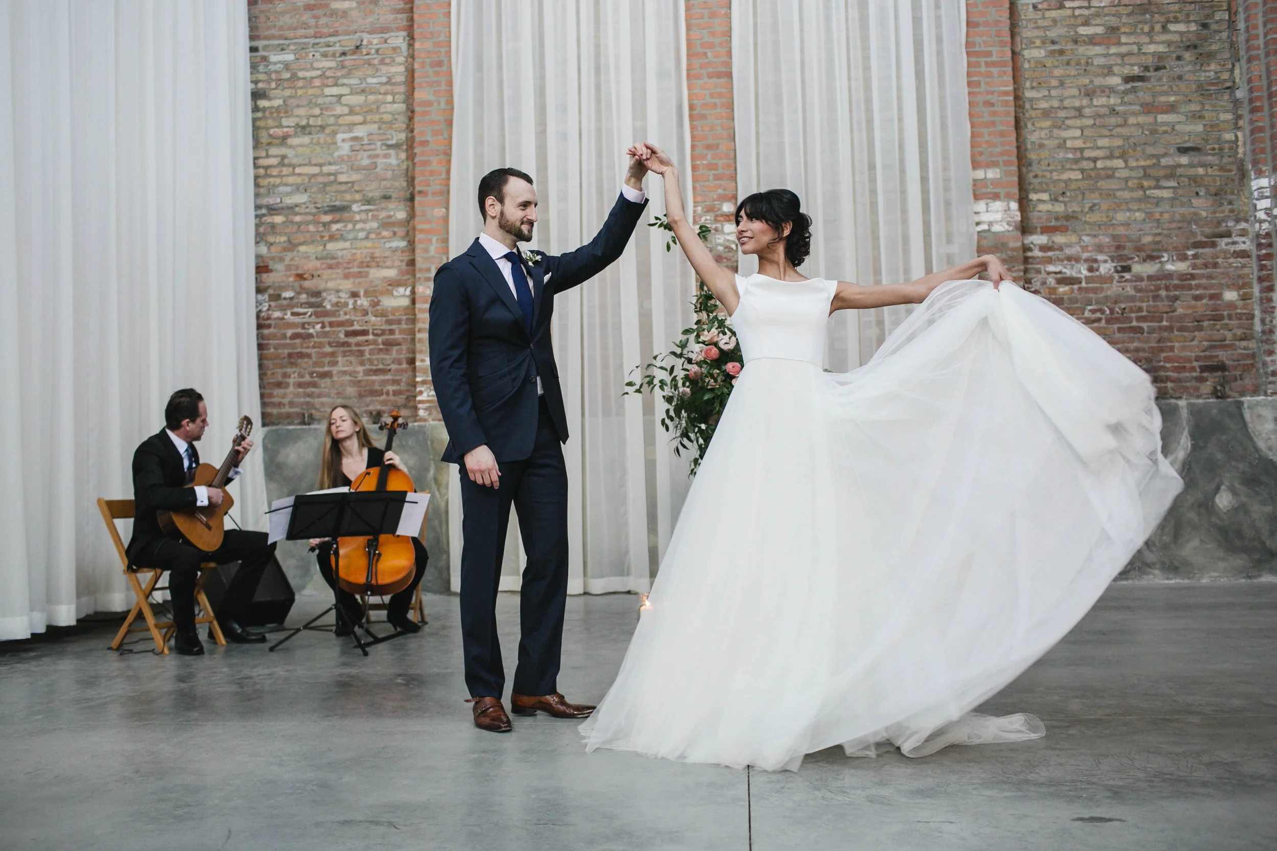 Romantic wedding styled shoot at Chicago’s newest wedding venue, Fairlie, captured by Michelle Cox Photography. See more wedding ideas at CHItheeWED.com!