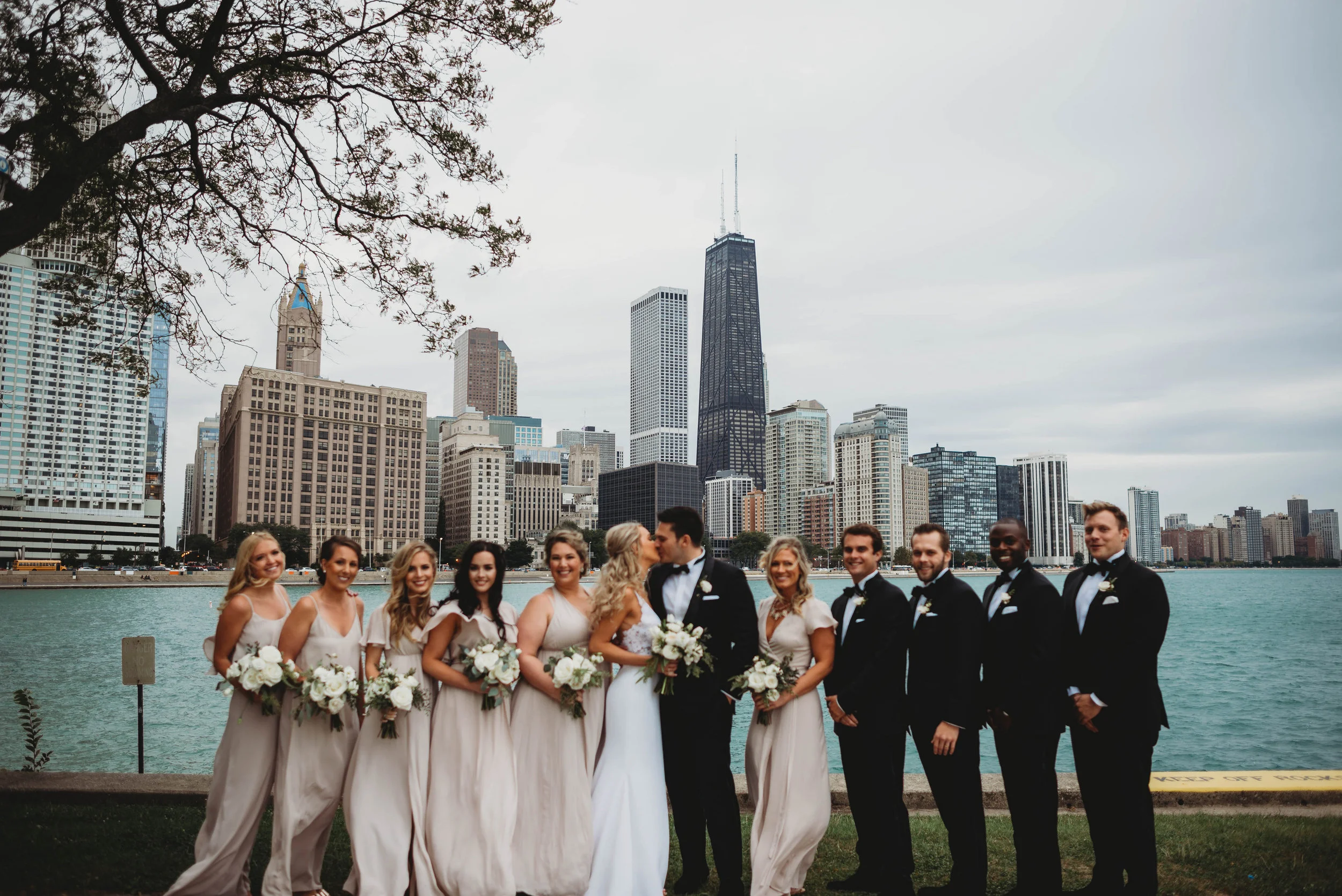 Elegant Chicago garden wedding at The Joinery captured by Girl with the Tattoos Fine Art Photographer. See more elegant wedding ideas at CHItheeWED.com!