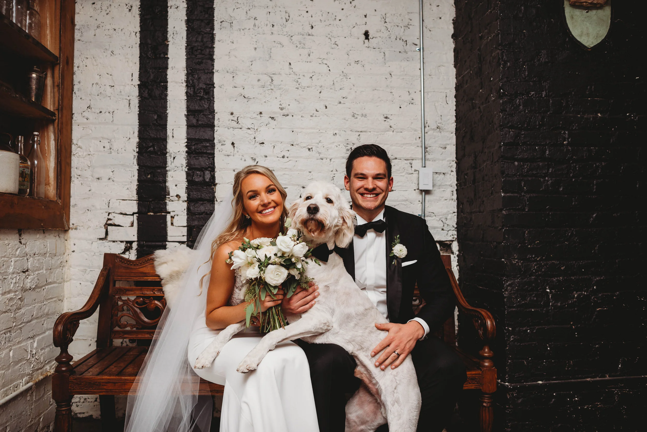 Elegant Chicago garden wedding at The Joinery captured by Girl with the Tattoos Fine Art Photographer. See more elegant wedding ideas at CHItheeWED.com!