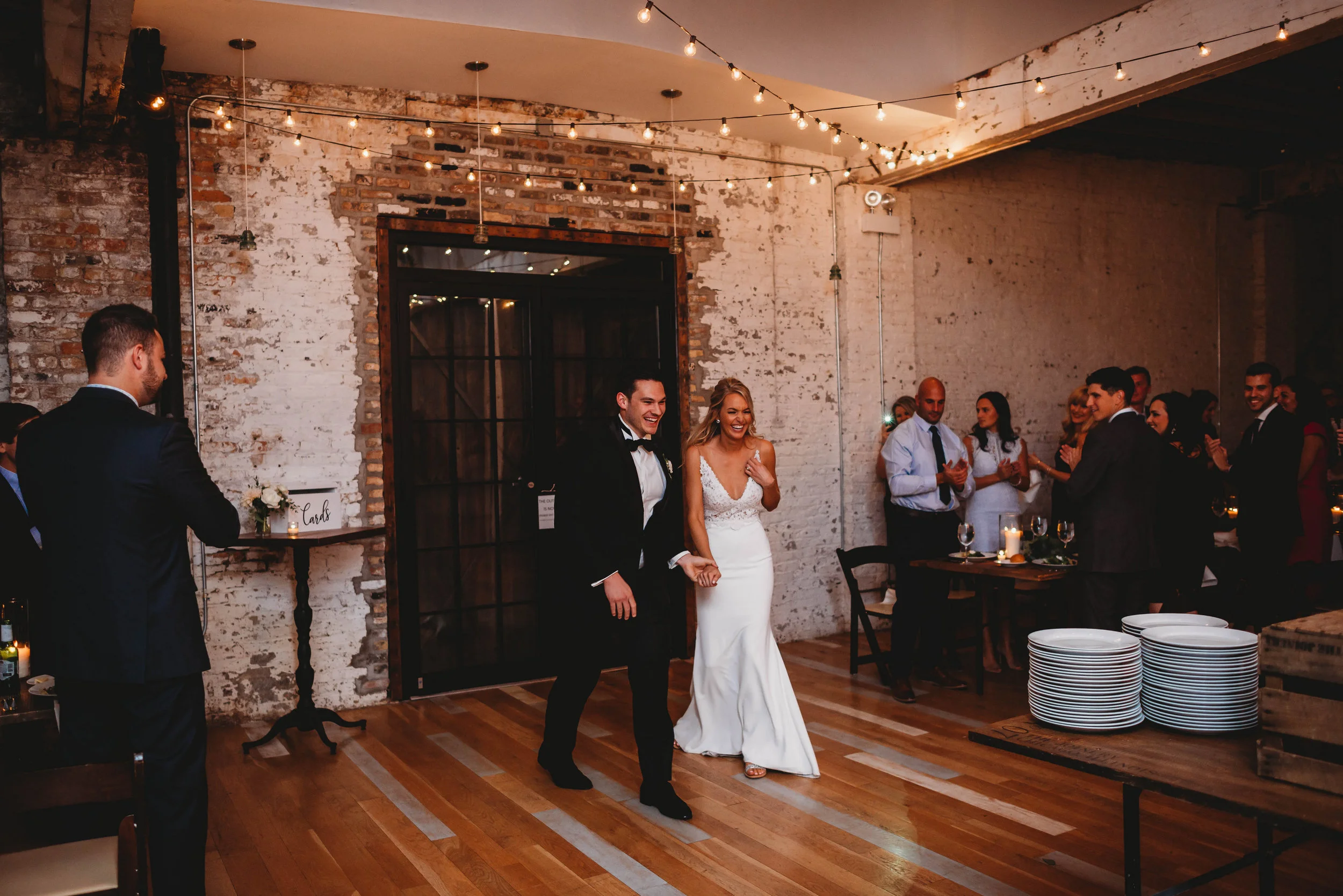 Elegant Chicago garden wedding at The Joinery captured by Girl with the Tattoos Fine Art Photographer. See more elegant wedding ideas at CHItheeWED.com!