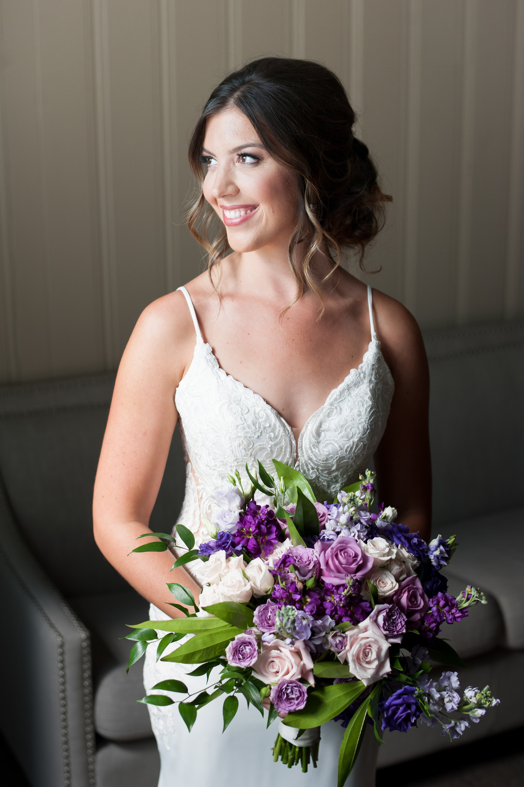 Elegant and romantic country club Chicago wedding captured by Elite Photo. See more elegant wedding ideas at CHItheeWED.com!