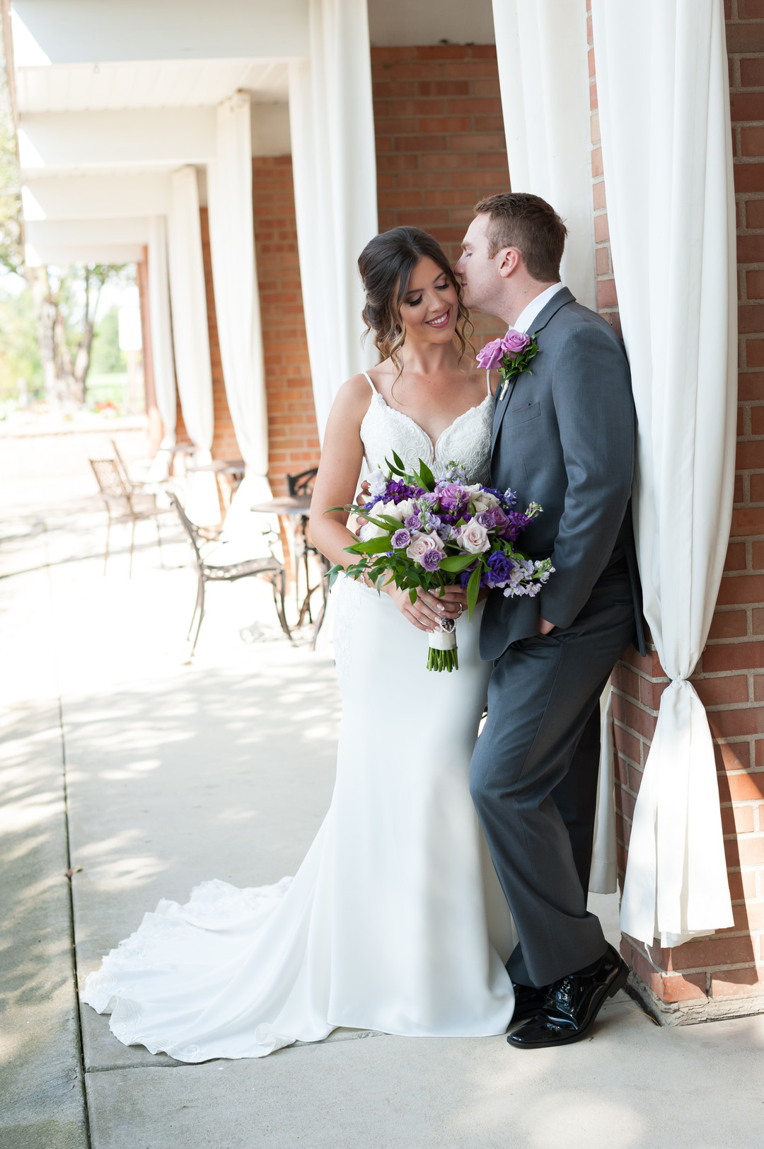 Elegant and romantic country club Chicago wedding captured by Elite Photo. See more elegant wedding ideas at CHItheeWED.com!