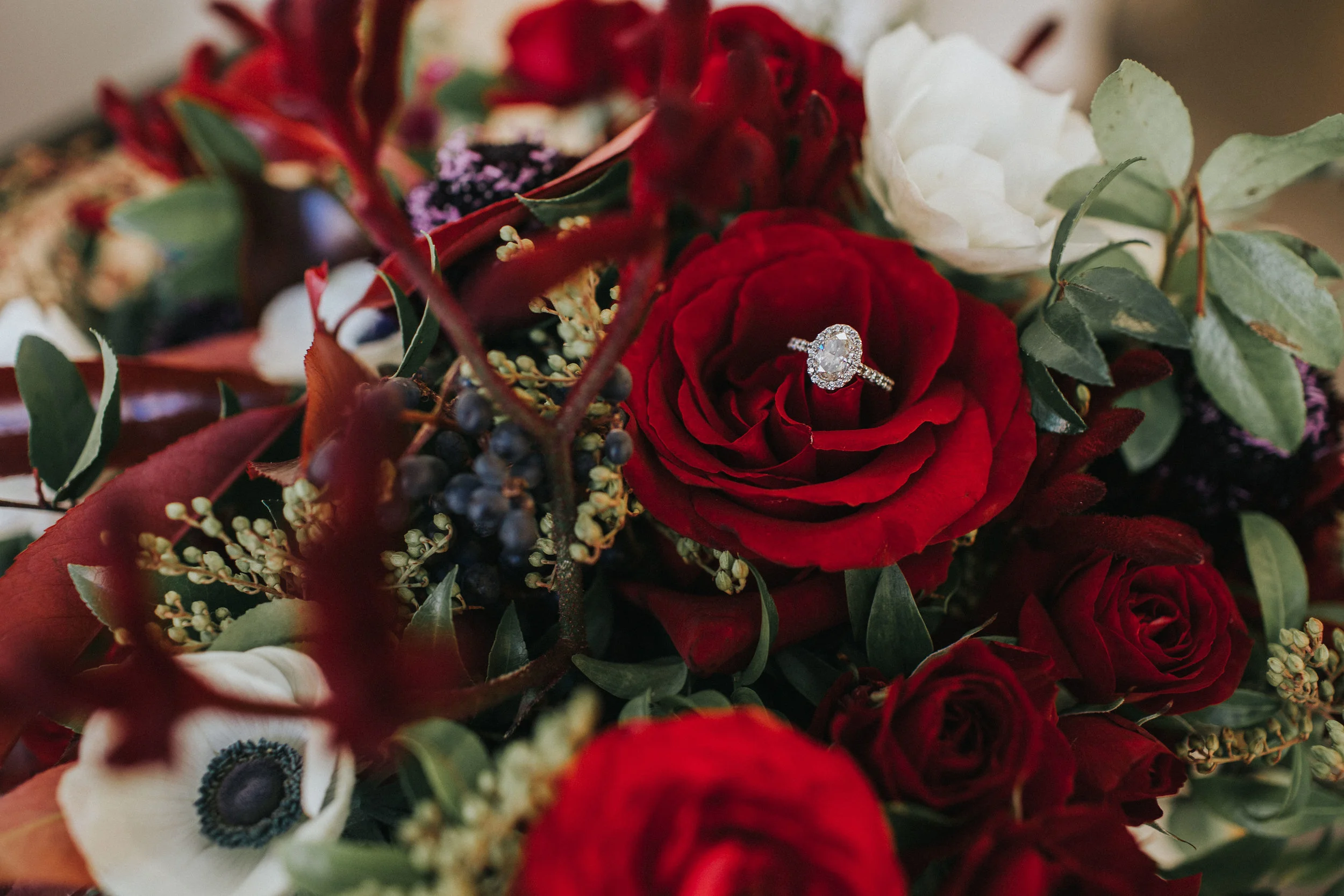 Cozy, intimate Chicago city hall elopement planned by Olive Fine Weddings and captured by Meg Adamik Creative. See more Chicago wedding ideas at chitheewed.com!