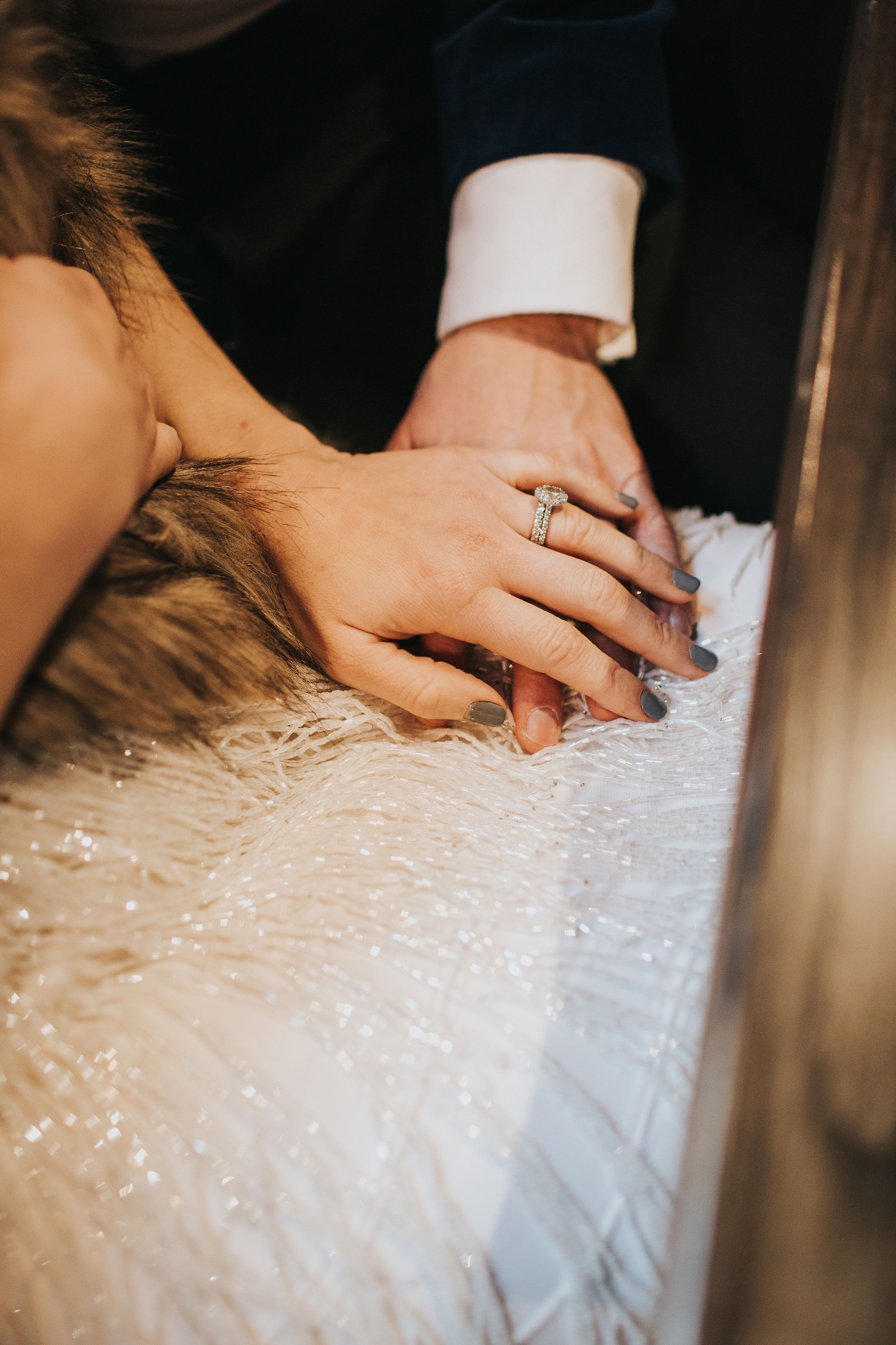 Cozy, intimate Chicago city hall elopement planned by Olive Fine Weddings and captured by Meg Adamik Creative. See more Chicago wedding ideas at chitheewed.com!