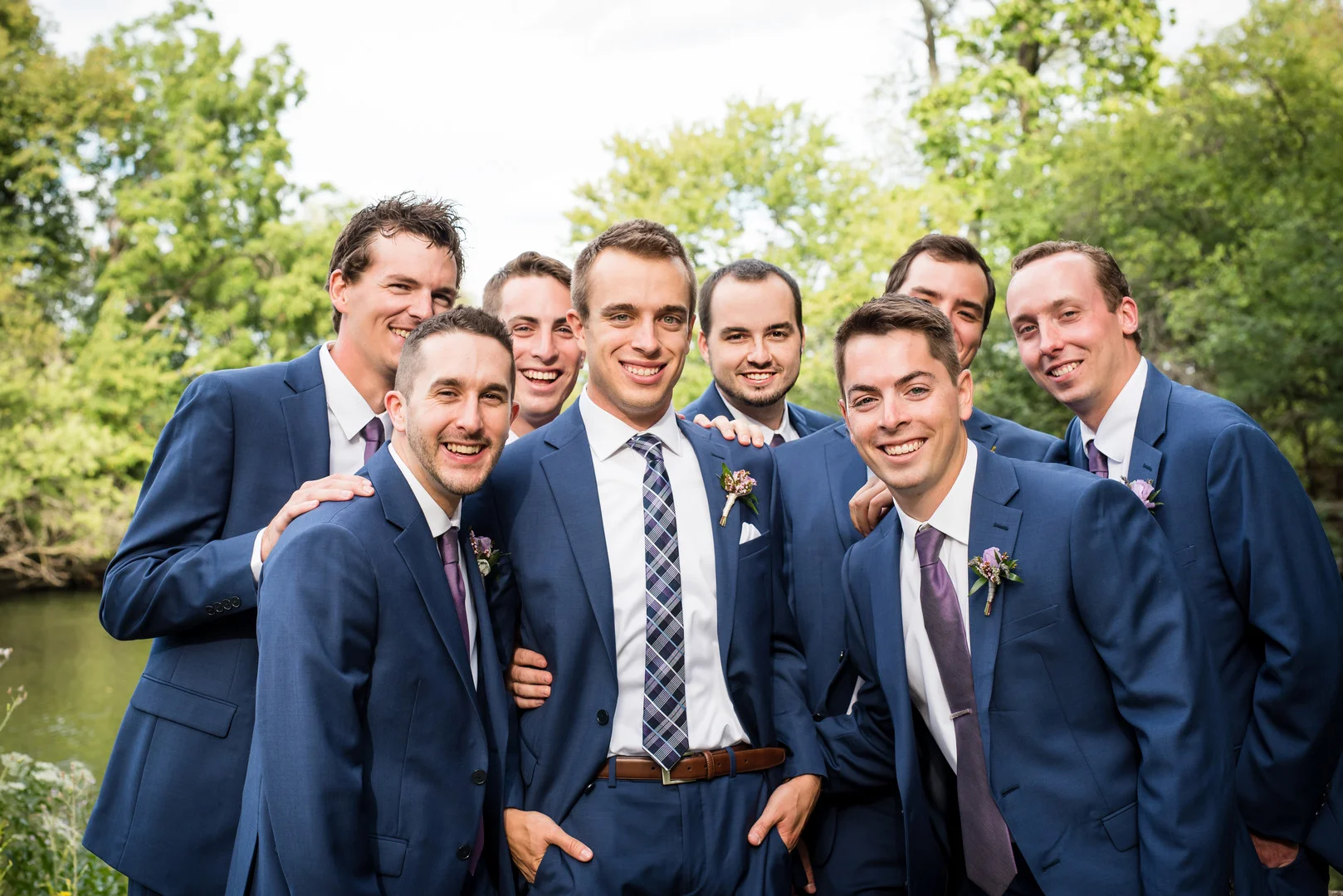 Woodsy Oak Brook, Illinois wedding captured by Inspired Eye Photography. See more wedding ideas at CHItheeWED.com!